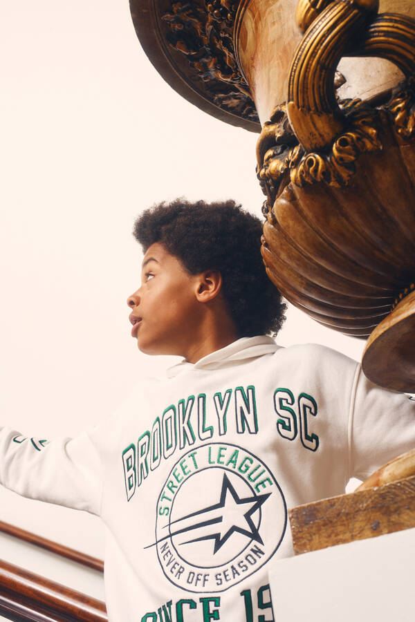 Brooklyn Oversized Hoodie Wit SHOEBY BOYS