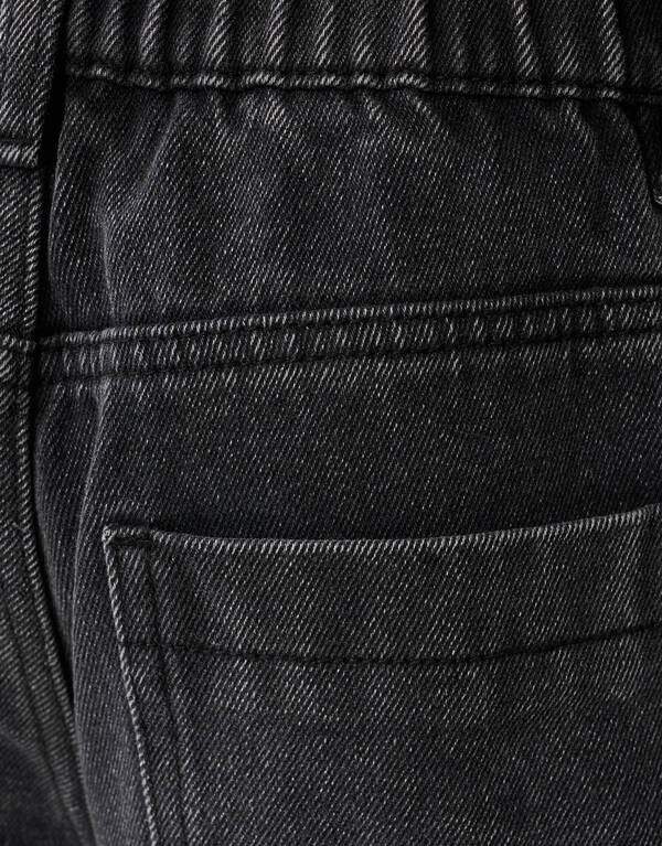 Sporty Baggy Fit Jeans Donkergrijs SHOEBY BOYS