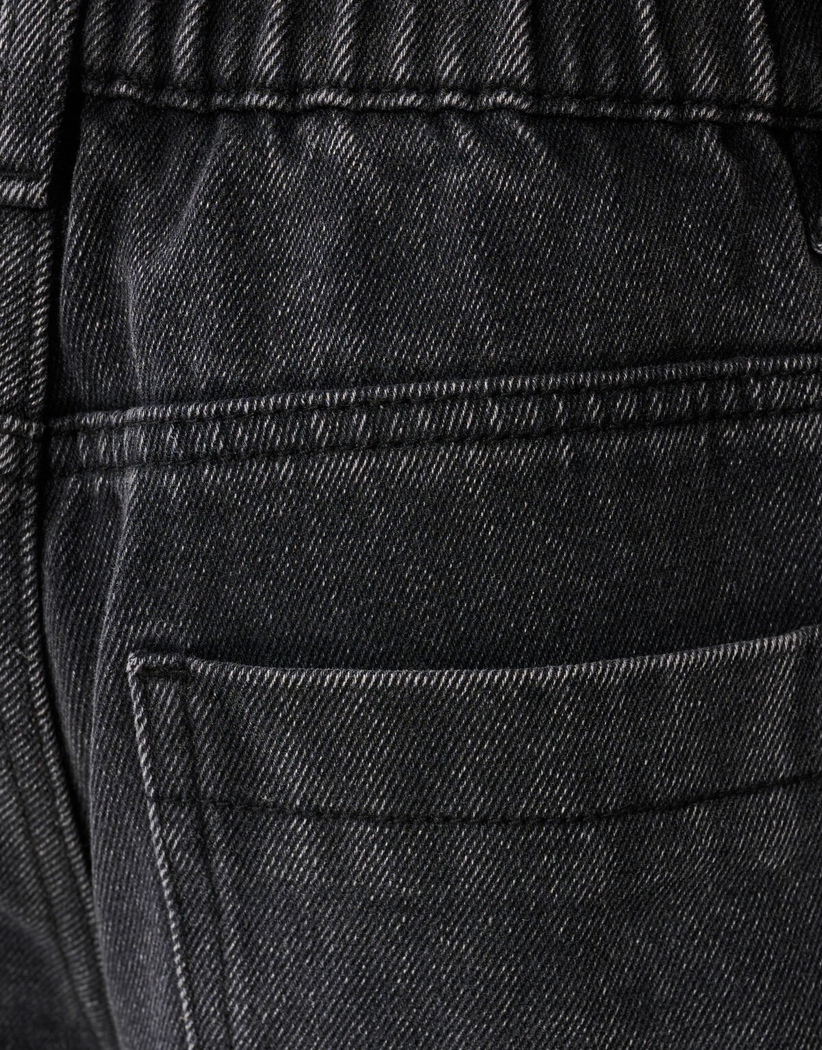 Sporty Baggy Fit Jeans Donkergrijs SHOEBY BOYS