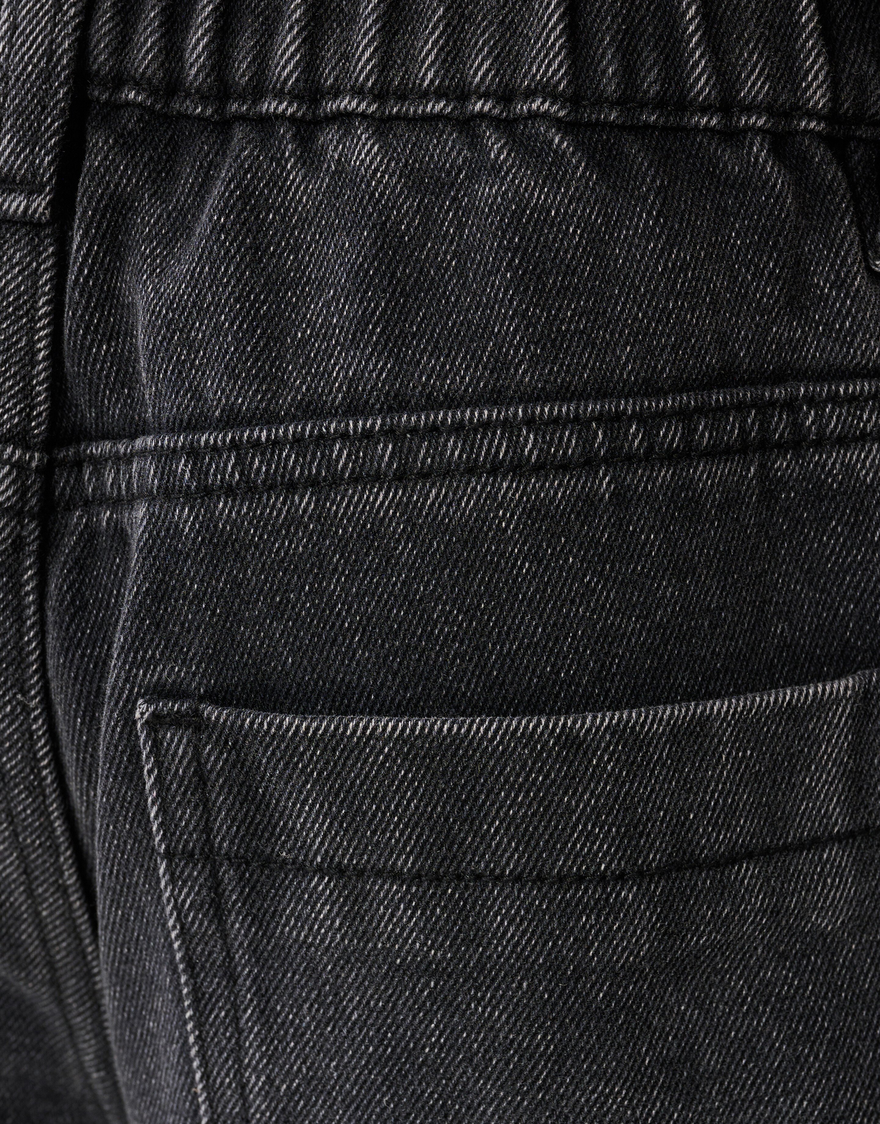 Sporty Baggy Fit Jeans Donkergrijs SHOEBY BOYS