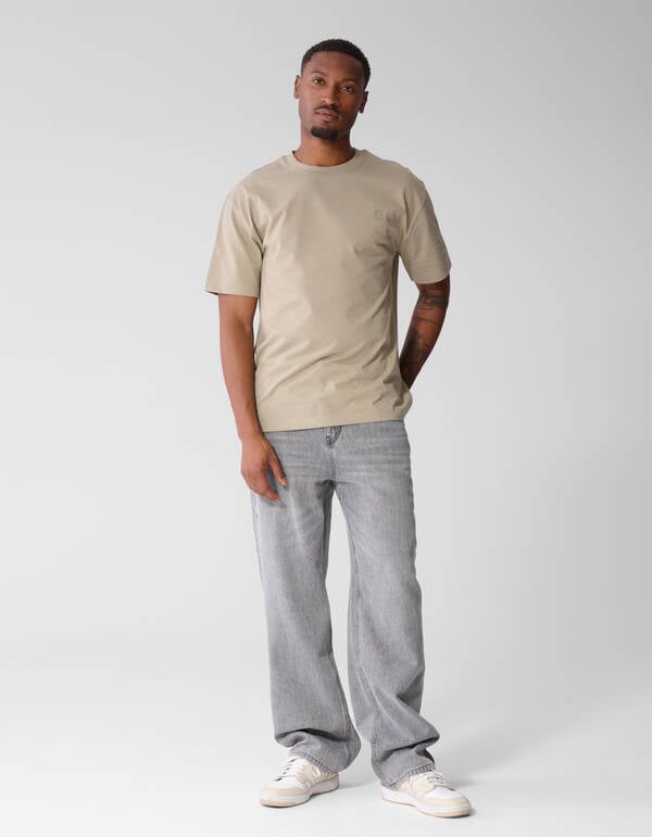 Keper Graphic T-shirt Lichtgroen SHOEBY MEN