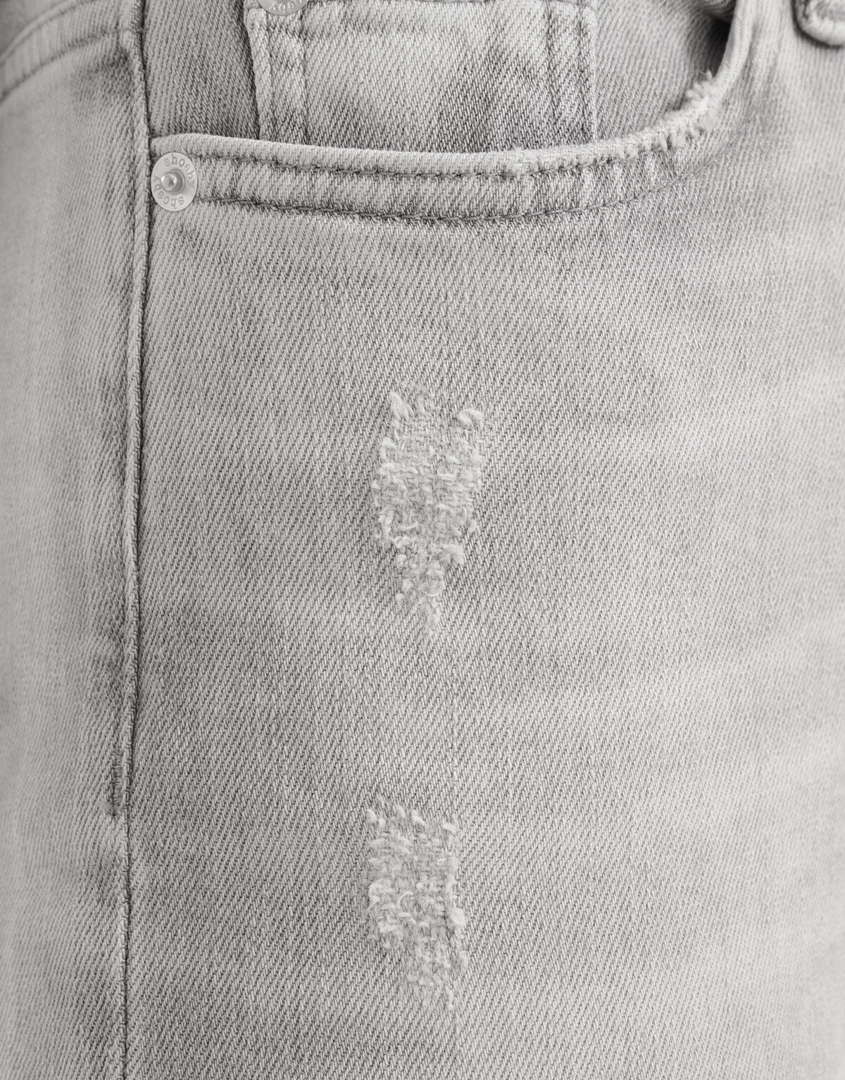 Tapered Fit Jeans Lichtgrijs SHOEBY WOMEN