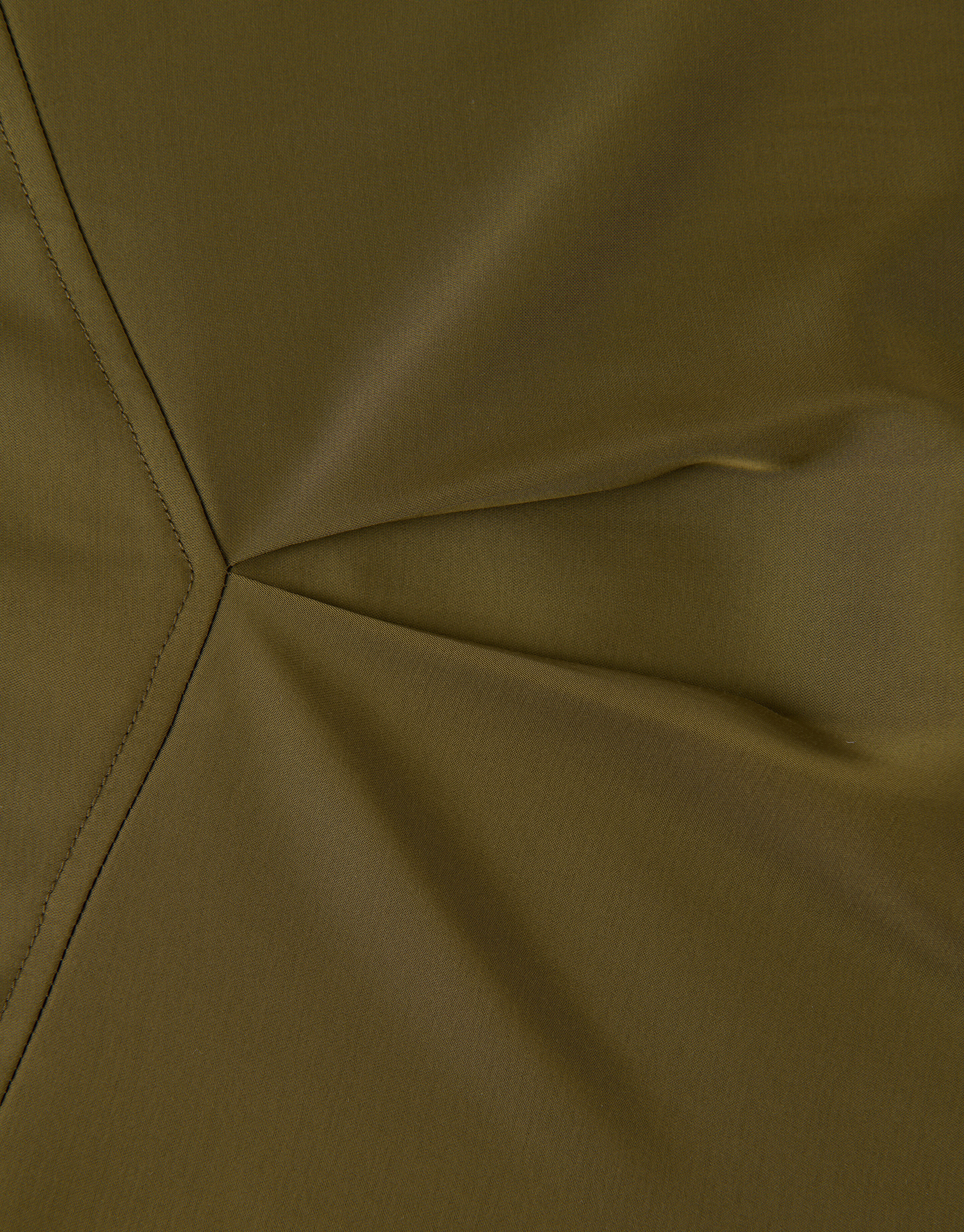 Satijnen Cargo Blouse Donkergroen SHOEBY WOMEN