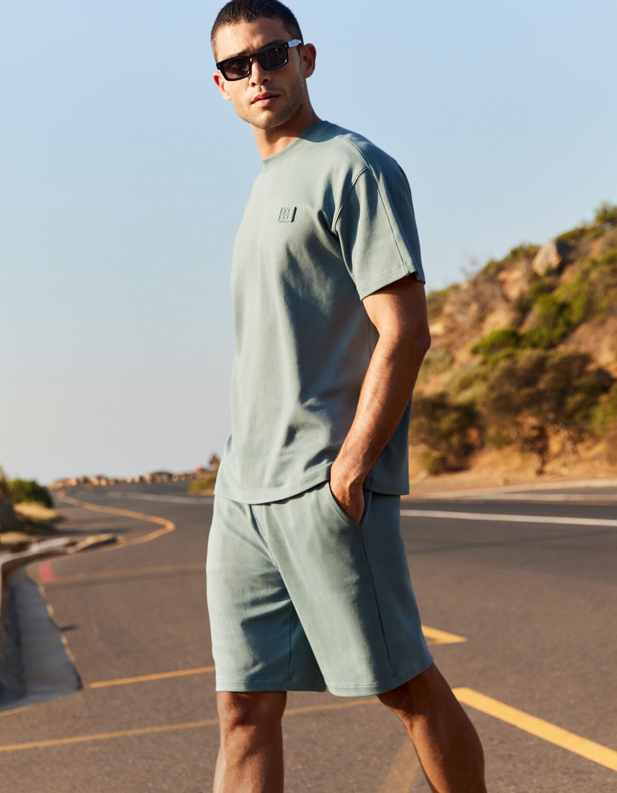 Relaxed Fit Short Blauw SHOEBY MEN