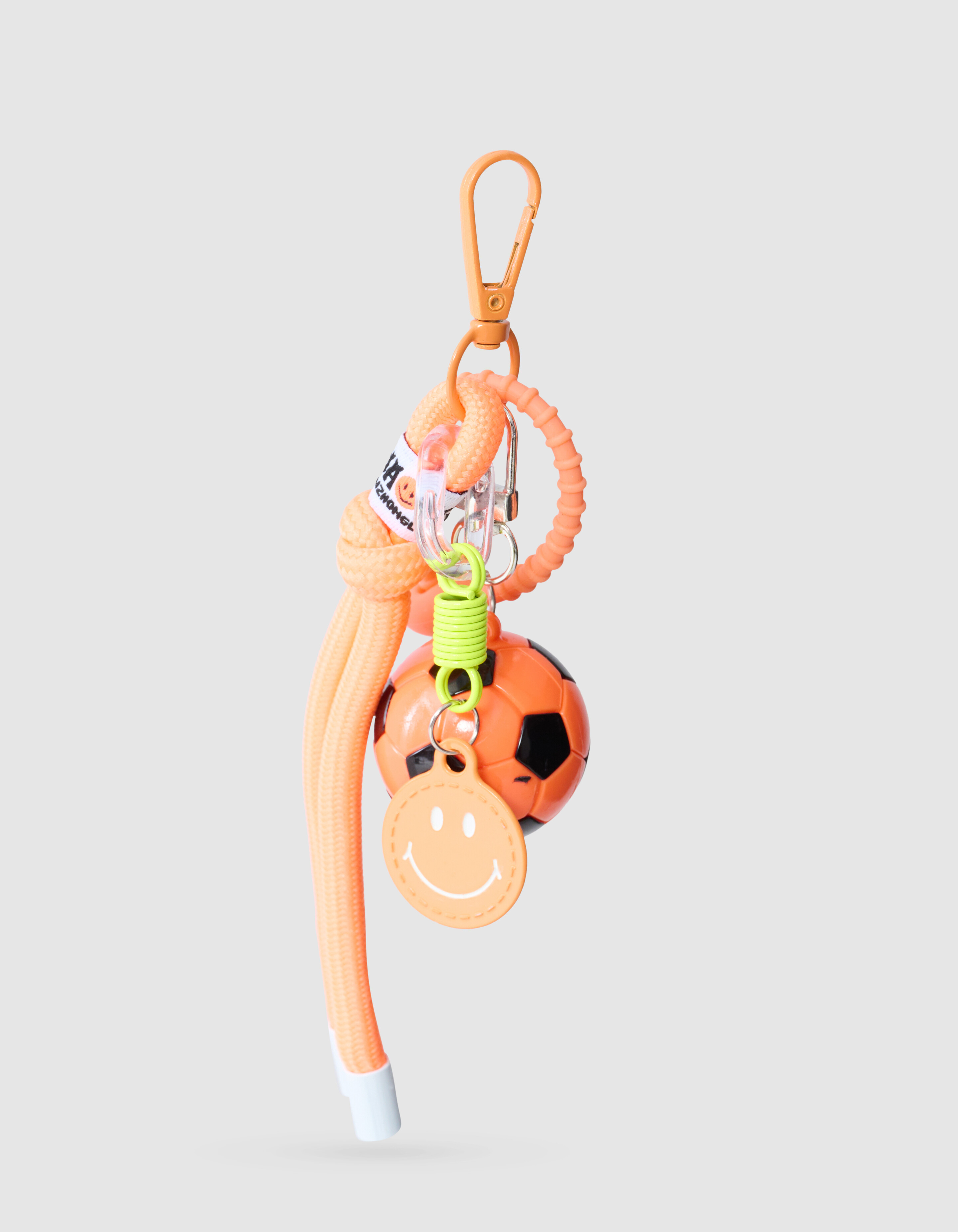 Sporty Smile Sleutelhanger Oranje SHOEBY ACCESSOIRES
