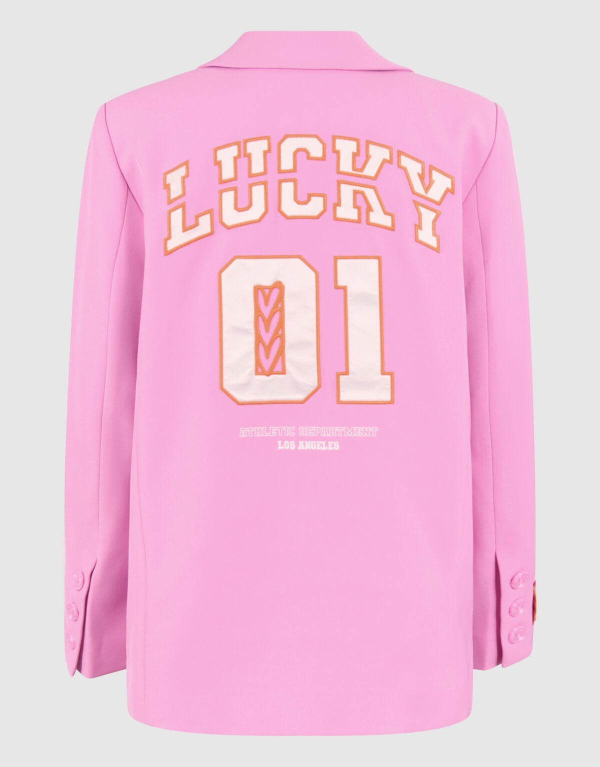 Varsity Blazer Lichtroze SHOEBY GIRLS