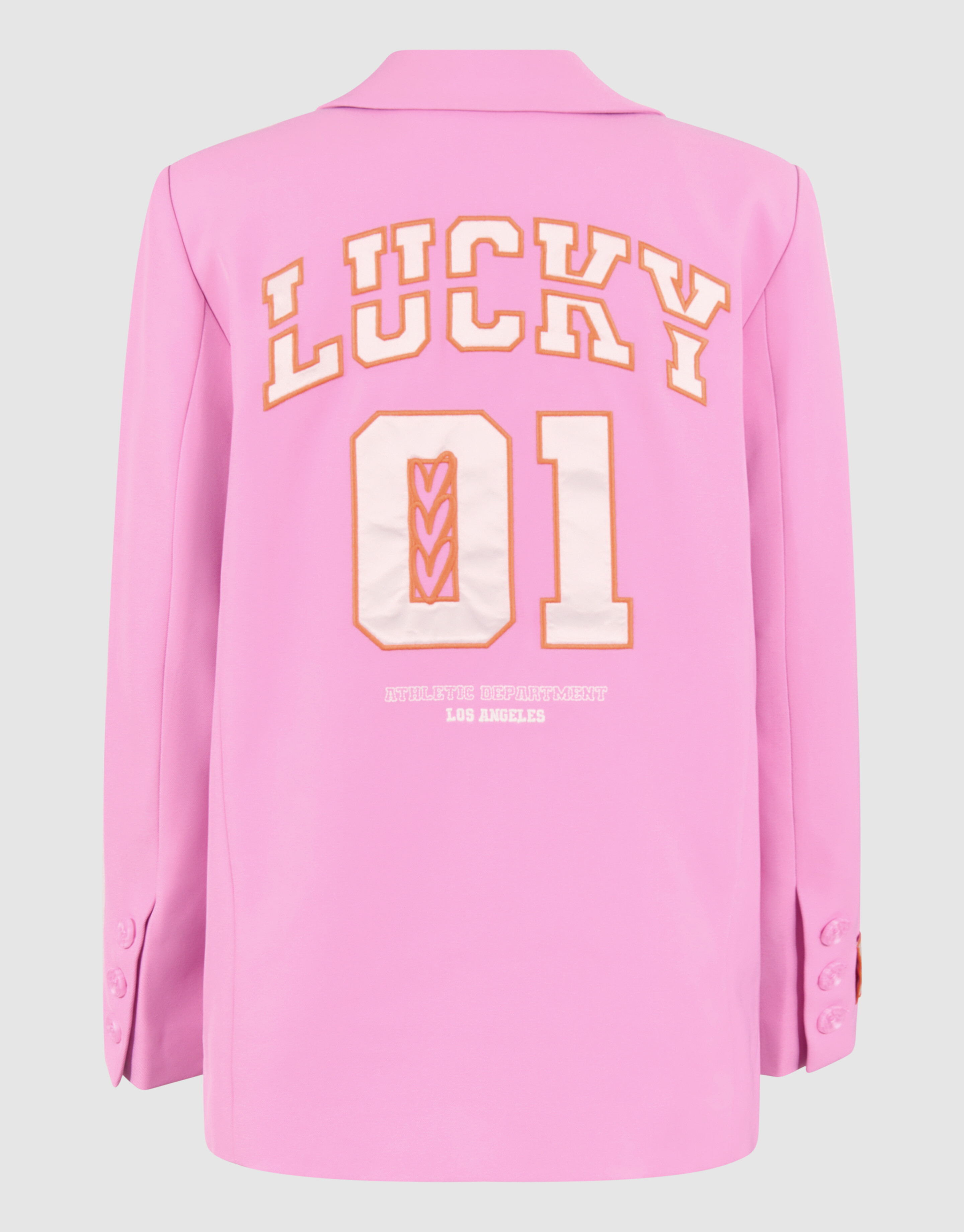 Varsity Blazer Lichtroze SHOEBY GIRLS