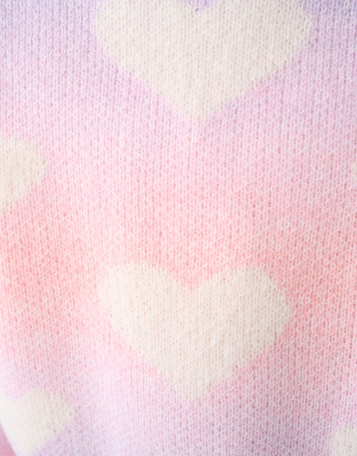 Heart Gebreide Trui Roze SHOEBY GIRLS