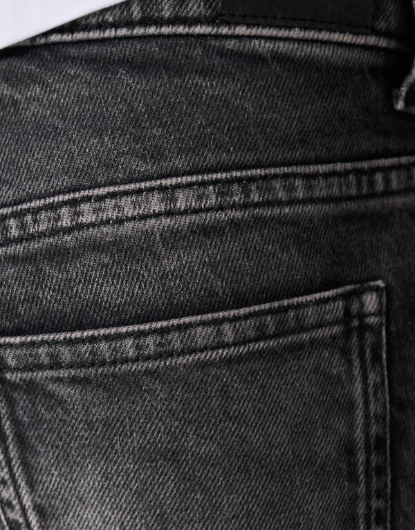 Baggy Fit Jeans Donkergrijs SHOEBY BOYS