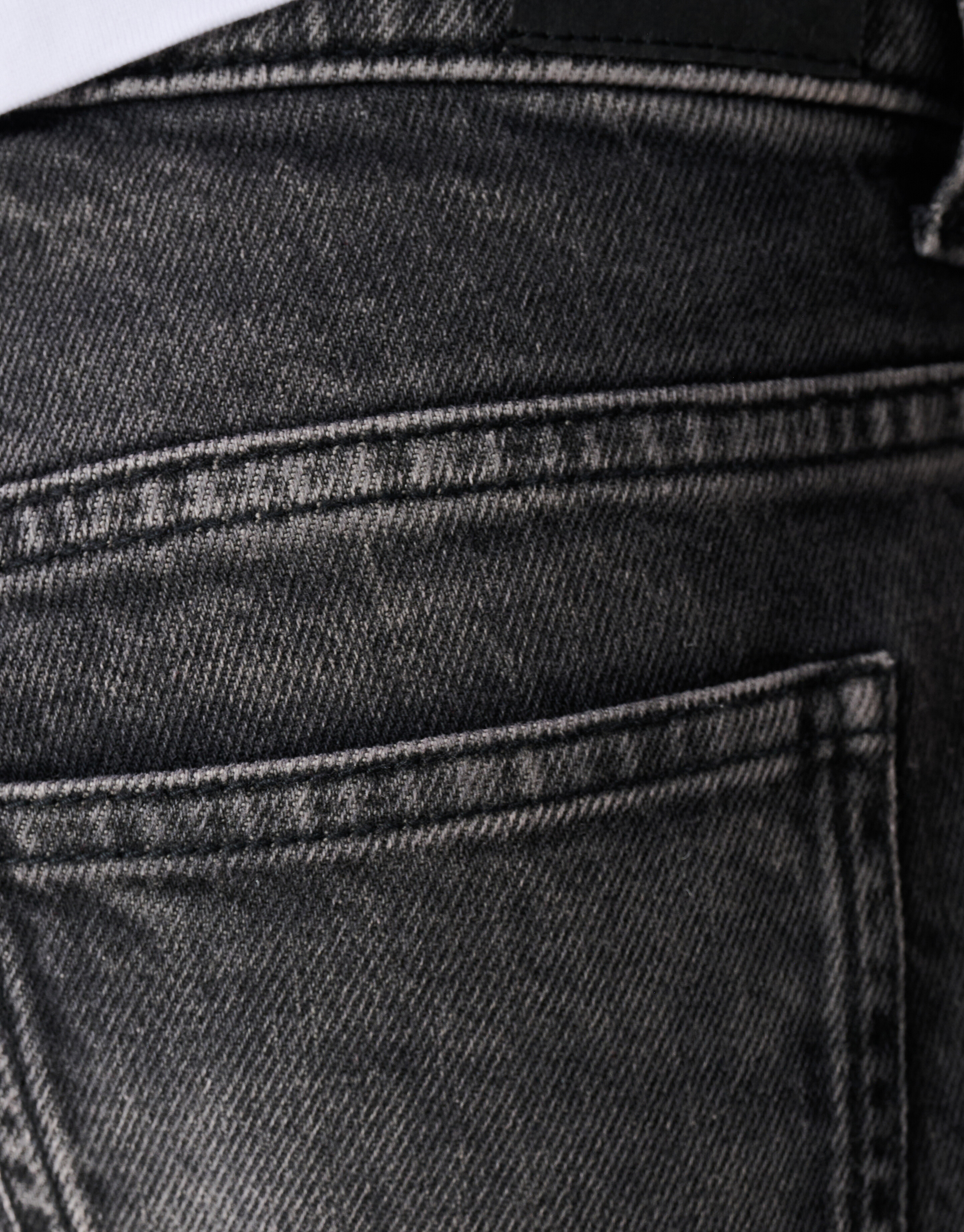 Baggy Fit Jeans Donkergrijs SHOEBY BOYS