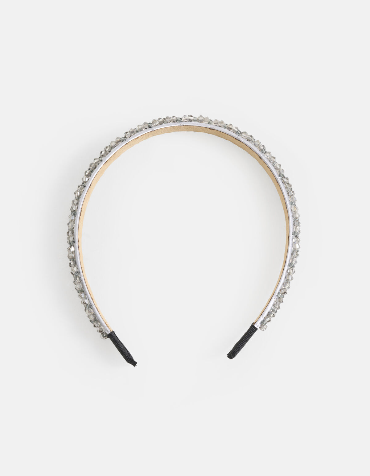 Beaded Haarband Zilver SHOEBY ACCESSOIRES