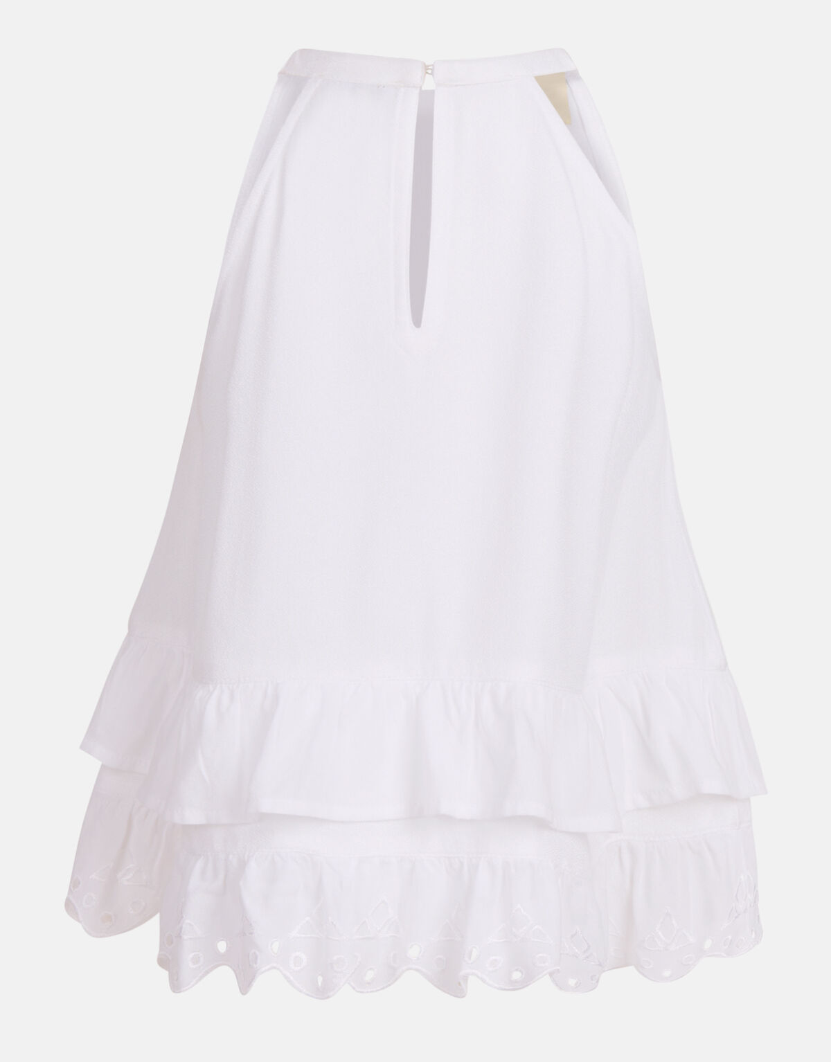 Embroidery Halter Top Wit SHOEBY GIRLS