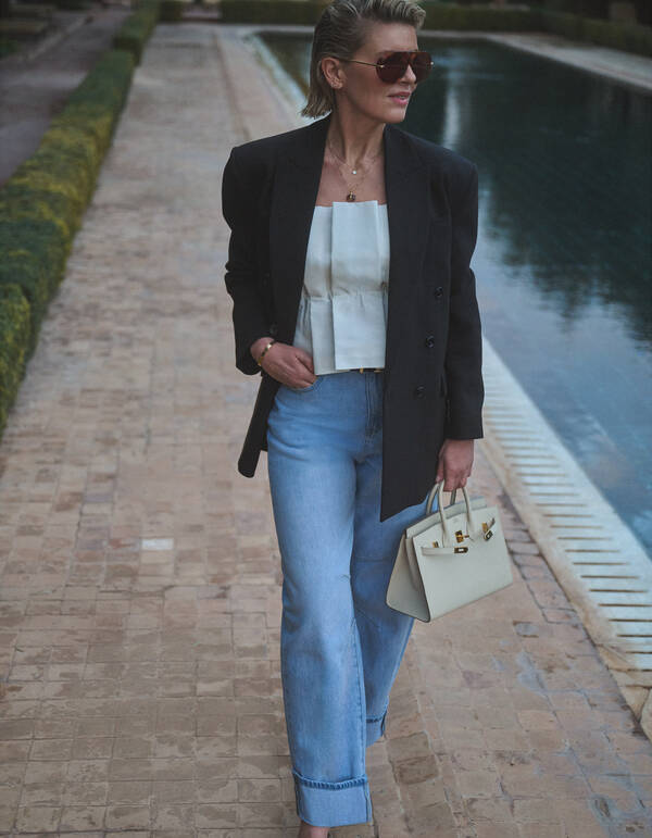 Big Shoulder Blazer Zwart By Lonneke SHOEBY WOMEN