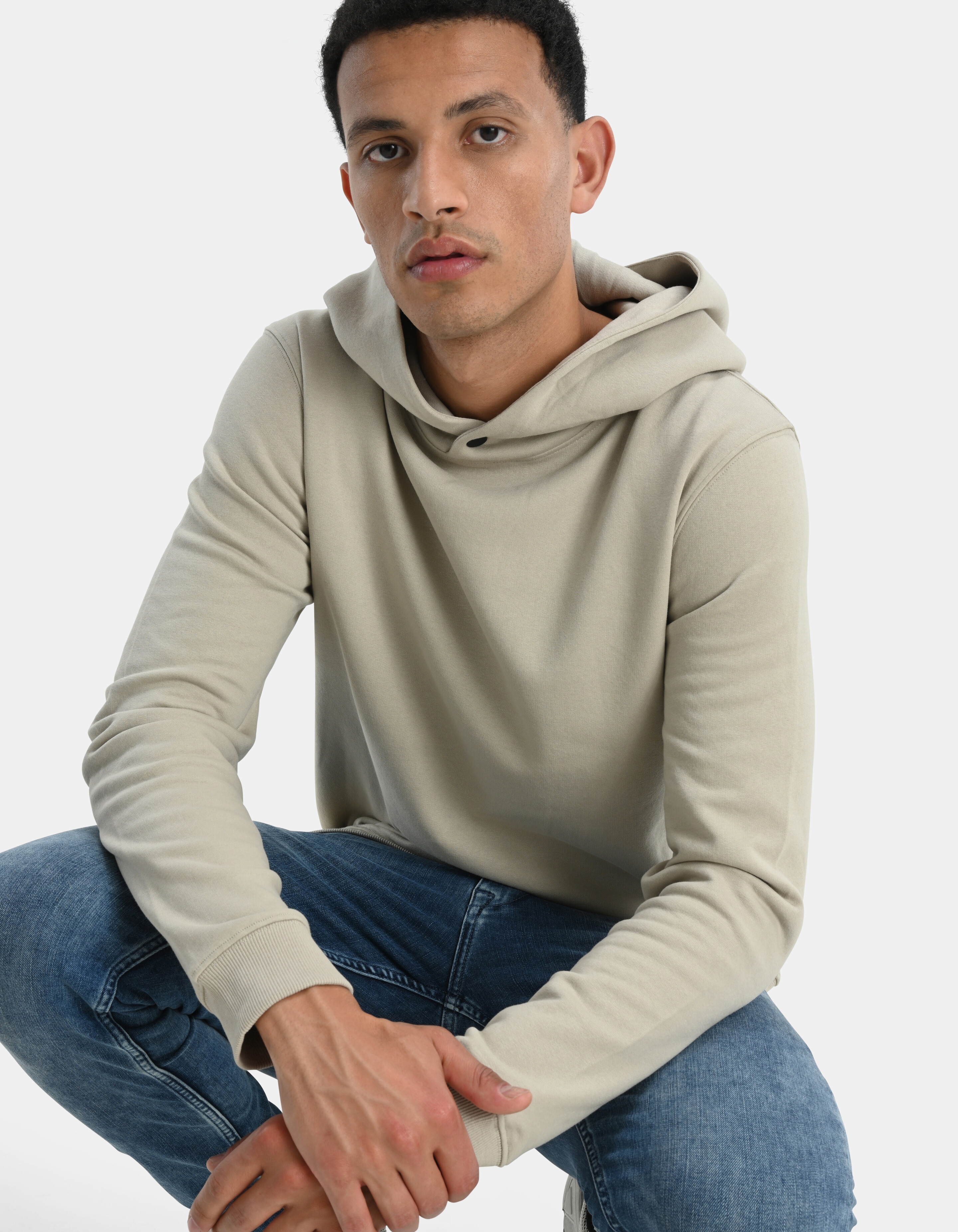Hoodie Beige SHOEBY MEN