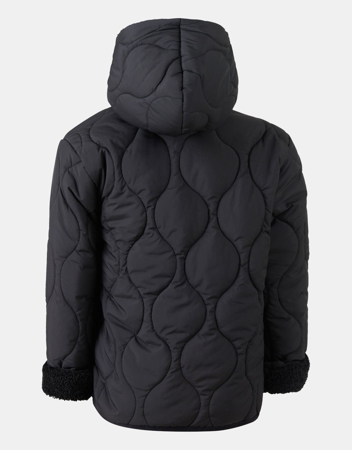 Quilted Short Jas Zwart SHOEBY GIRLS