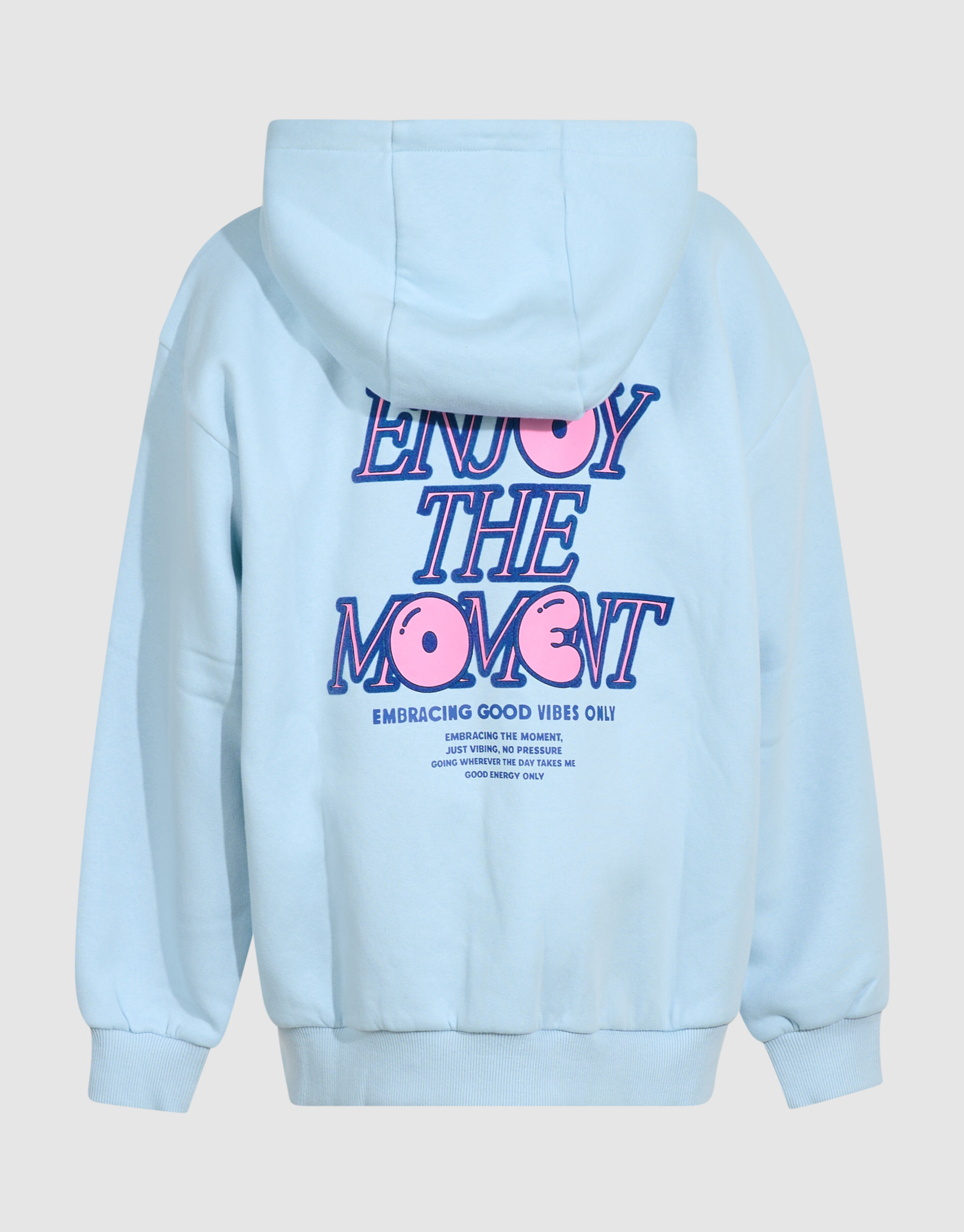Relaxed Moment Hoodie Lichtblauw SHOEBY GIRLS