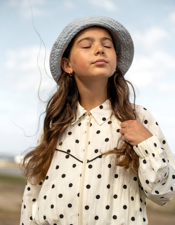 Polkadot Jack Gebroken Wit SHOEBY GIRLS