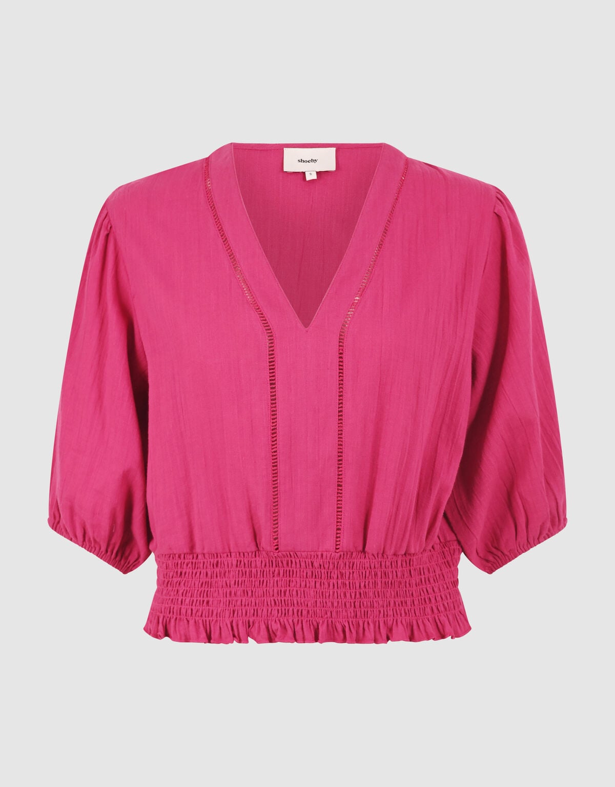 Tape Cropped Top Roze SHOEBY WOMEN
