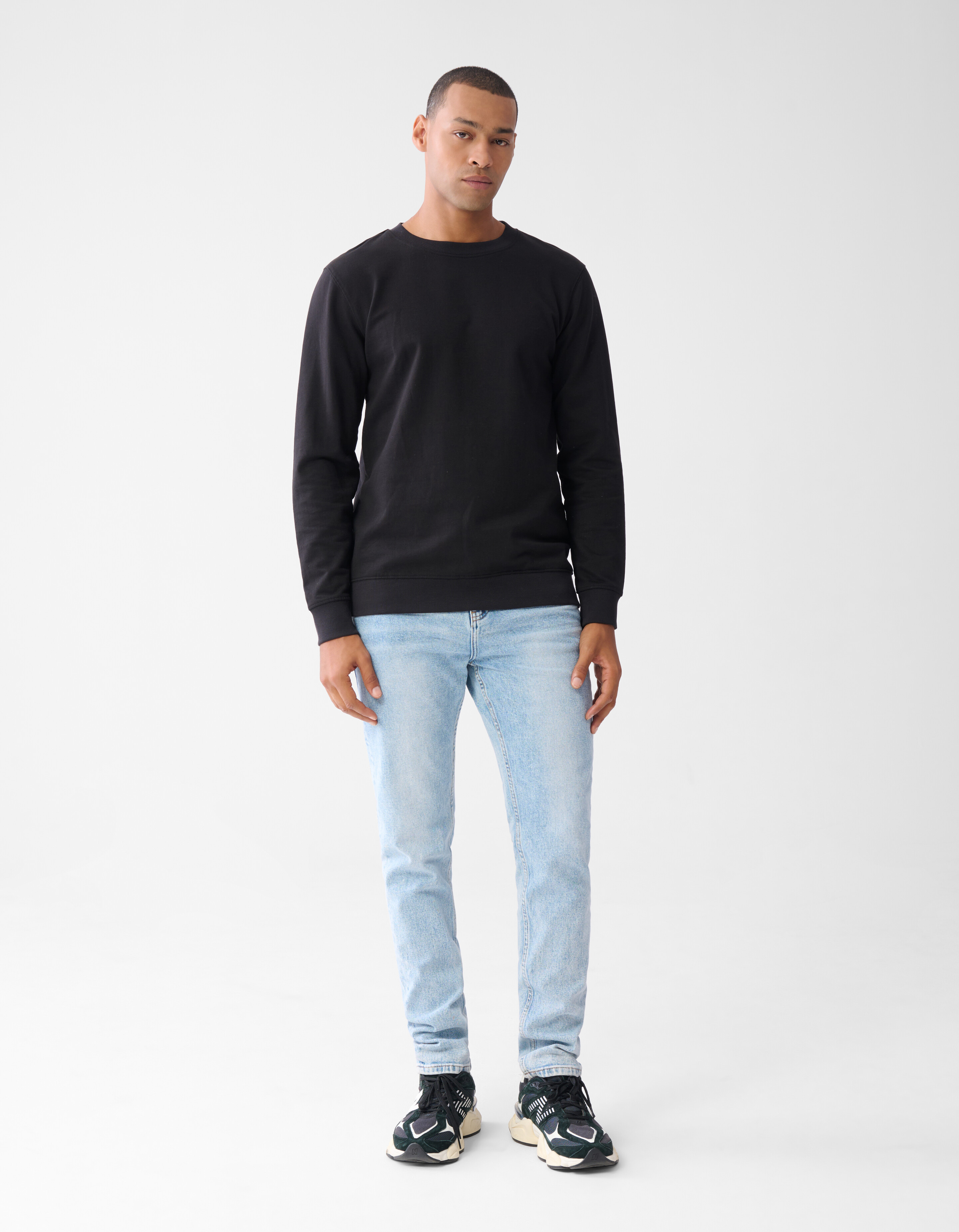 Backprint Sweater Zwart SHOEBY MEN