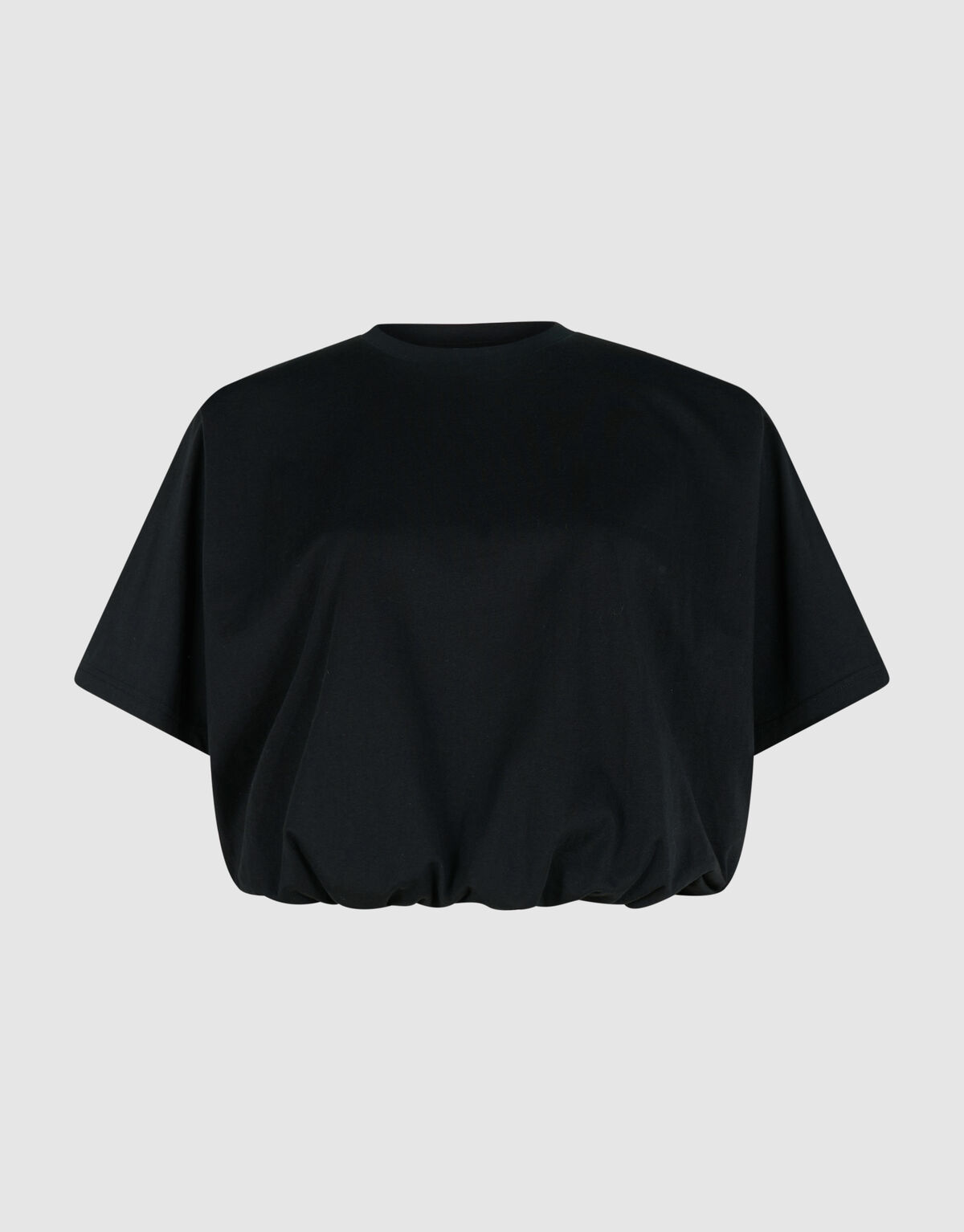 Oversized Balloon T-shirt Zwart SHOEBY WOMEN