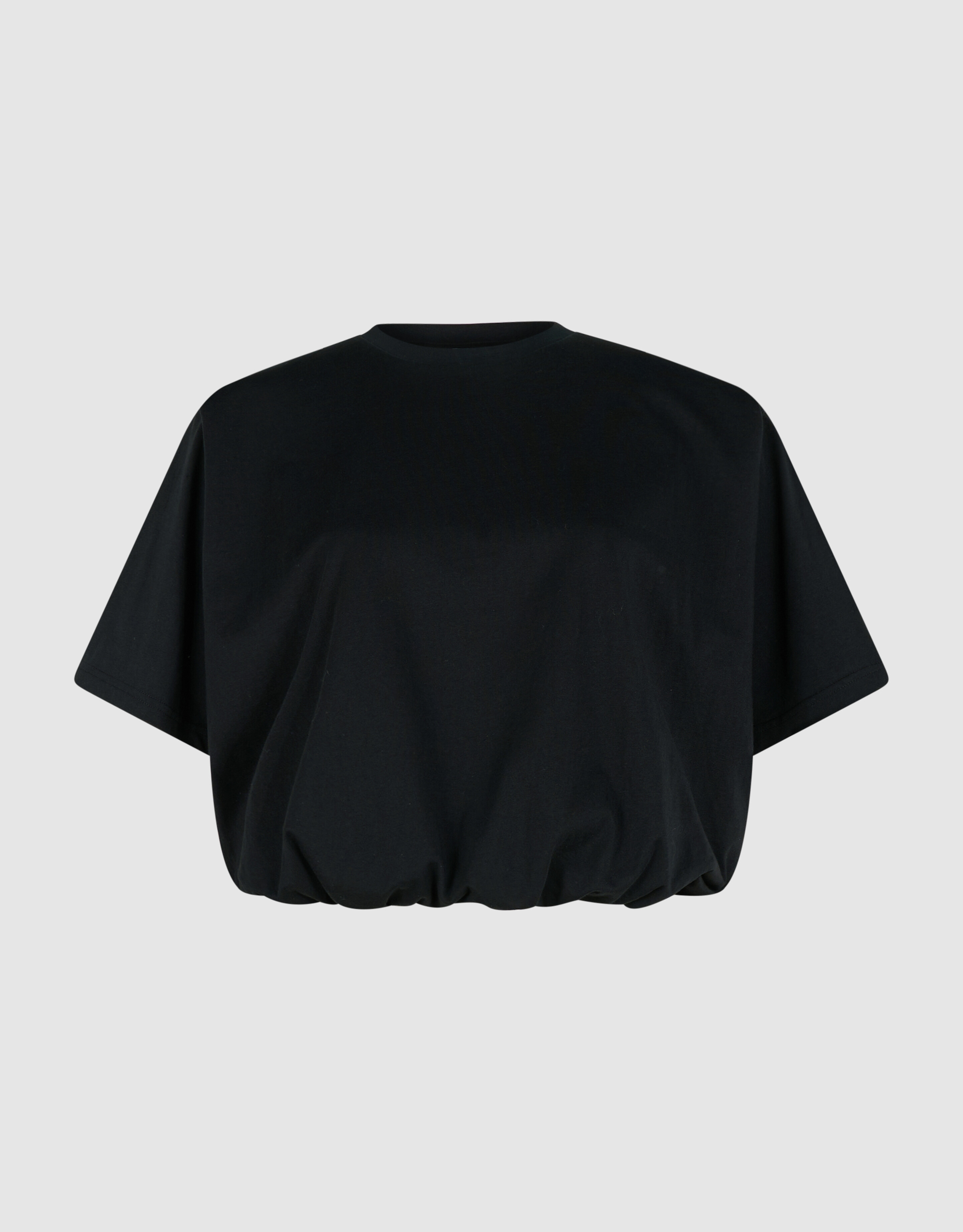 Oversized Balloon T-shirt Zwart SHOEBY WOMEN