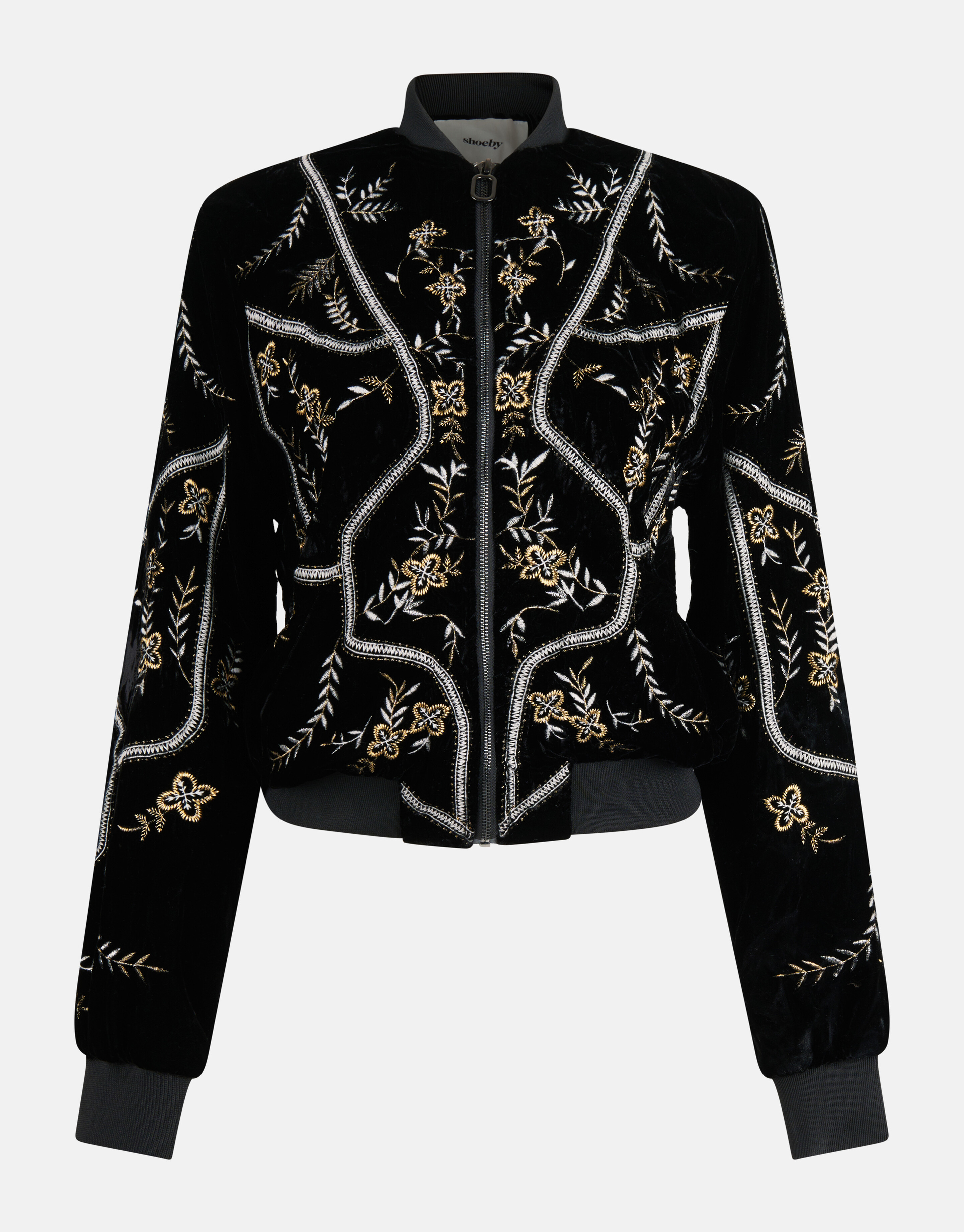 Velvet Bomber Zwart SHOEBY WOMEN