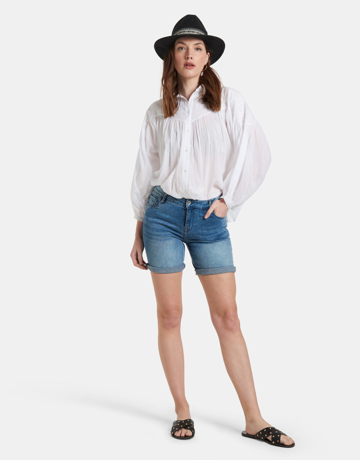 Loes Denim Short Eksept