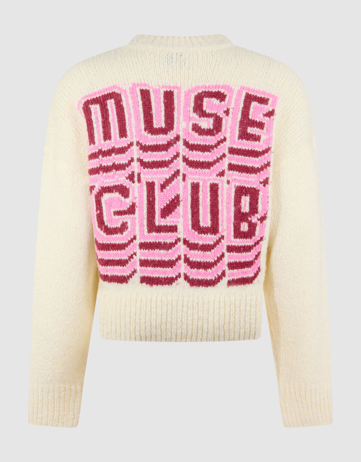 Muse Club Artwork Trui Gebroken Wit SHOEBY WOMEN
