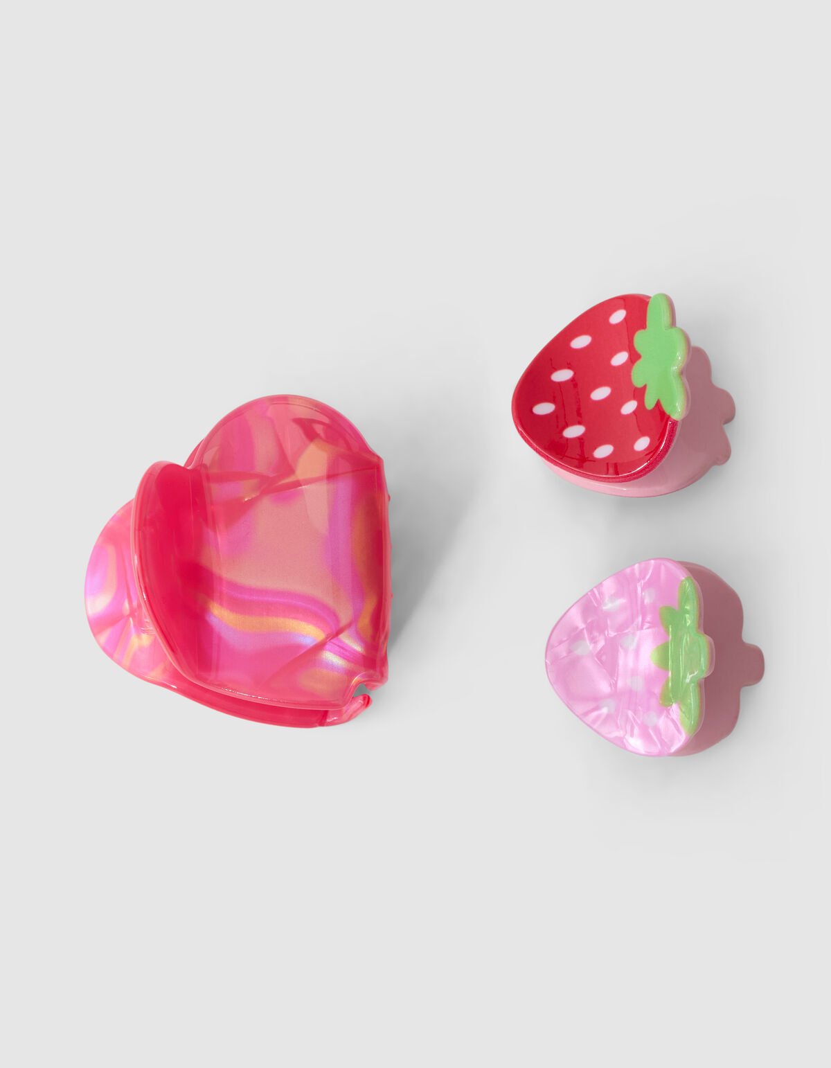 Strawberry Haarclip Set Rood SHOEBY GIRLS