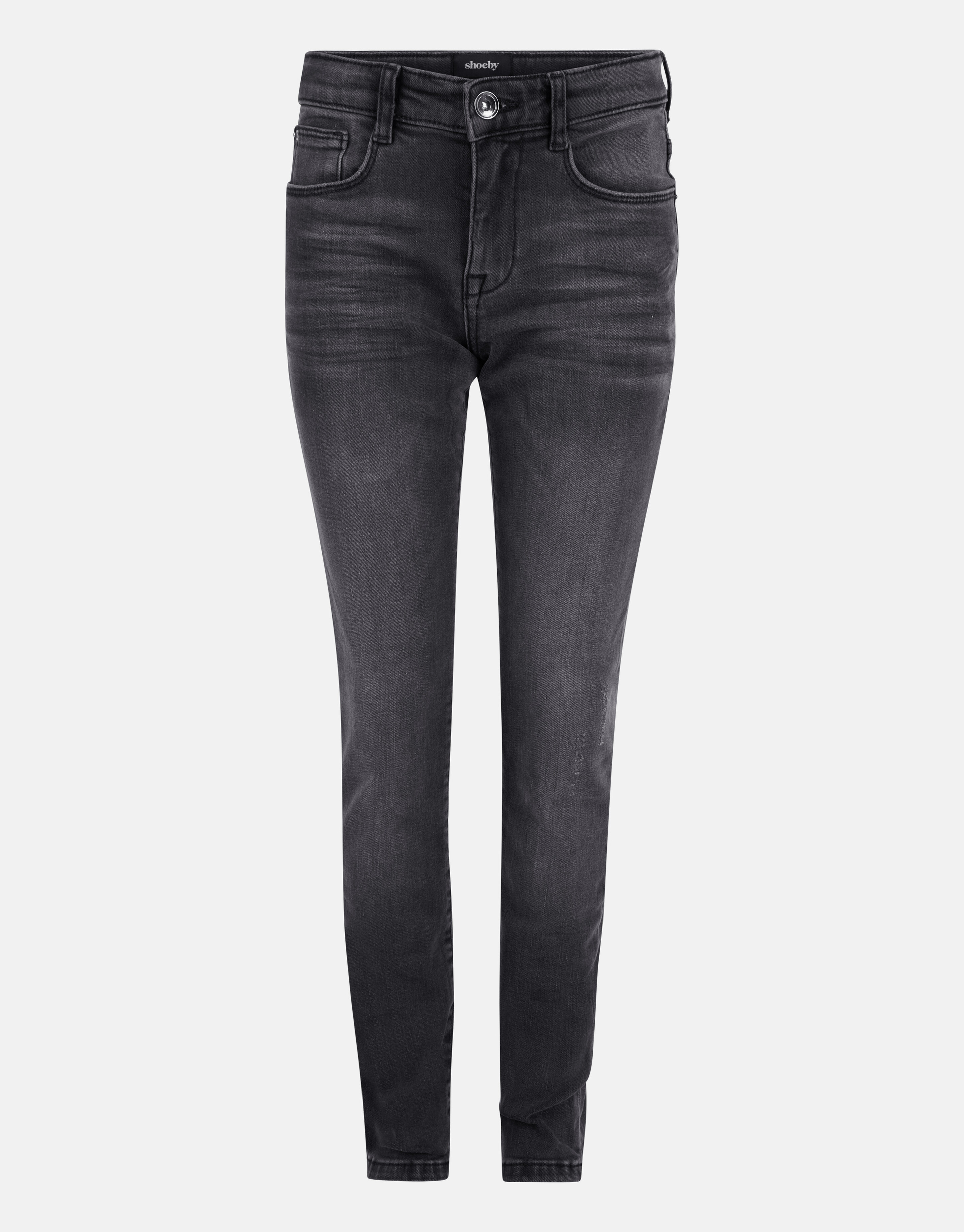 Regular Fit Jeans Donkergrijs SHOEBY BOYS