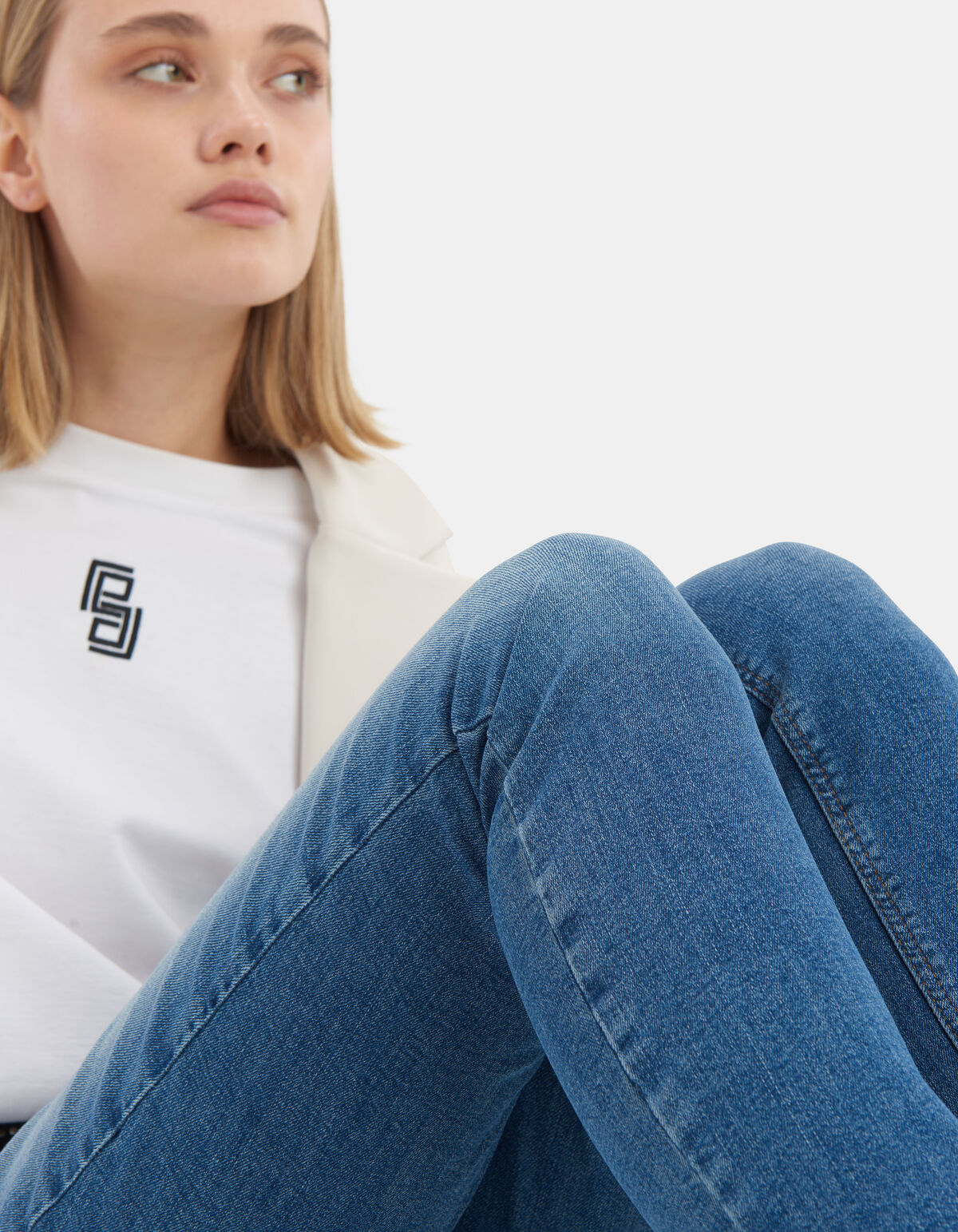 Skinny Jeans Mediumstone L30 EKSEPT