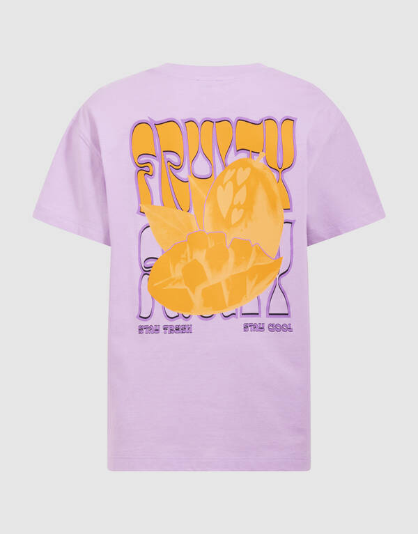 Fruity Artwork T-shirt Lichtpaars SHOEBY GIRLS