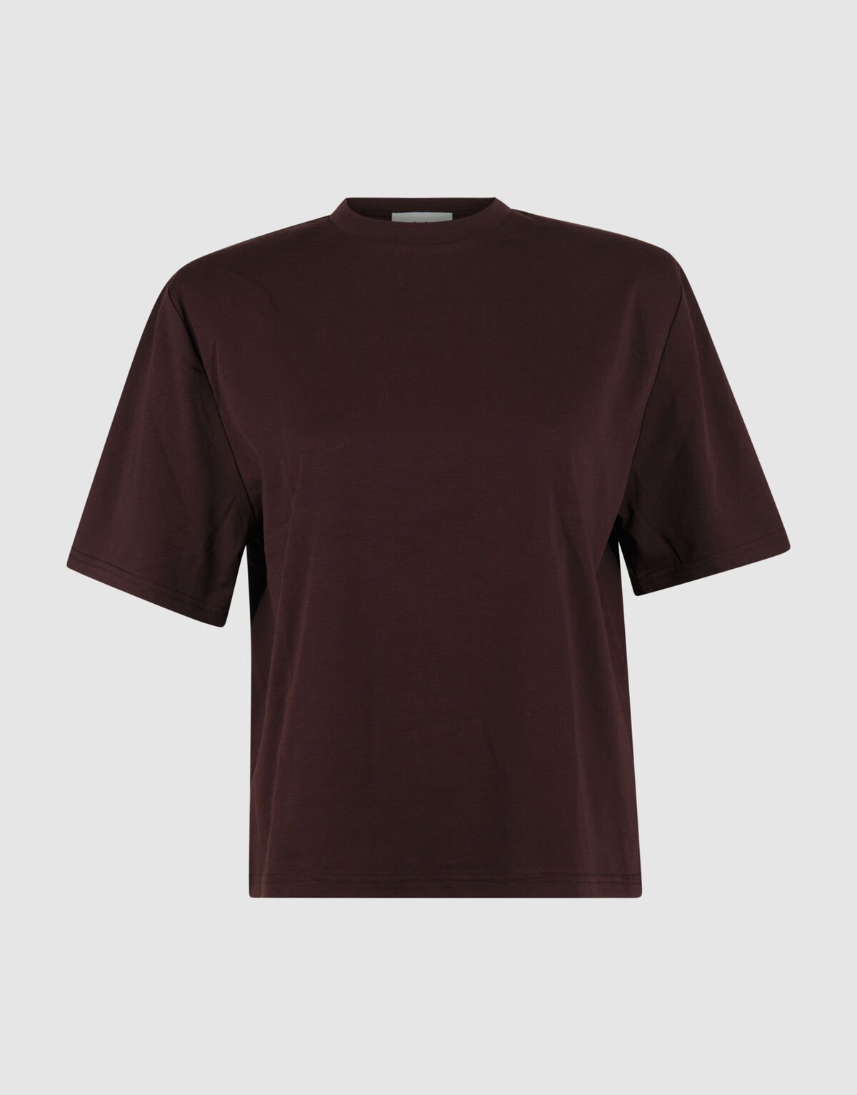 Padded T-shirt Donkerbruin SHOEBY WOMEN