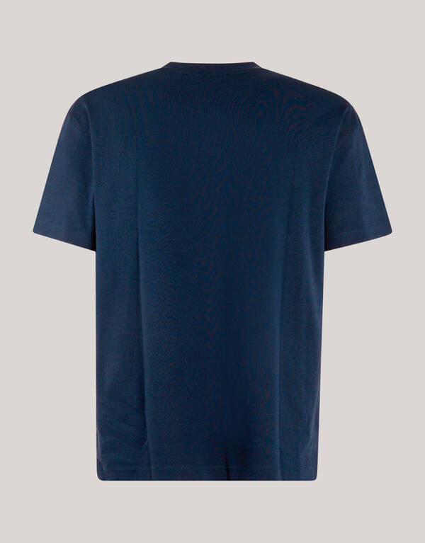 Label T-shirt Donkerblauw SHOEBY MEN