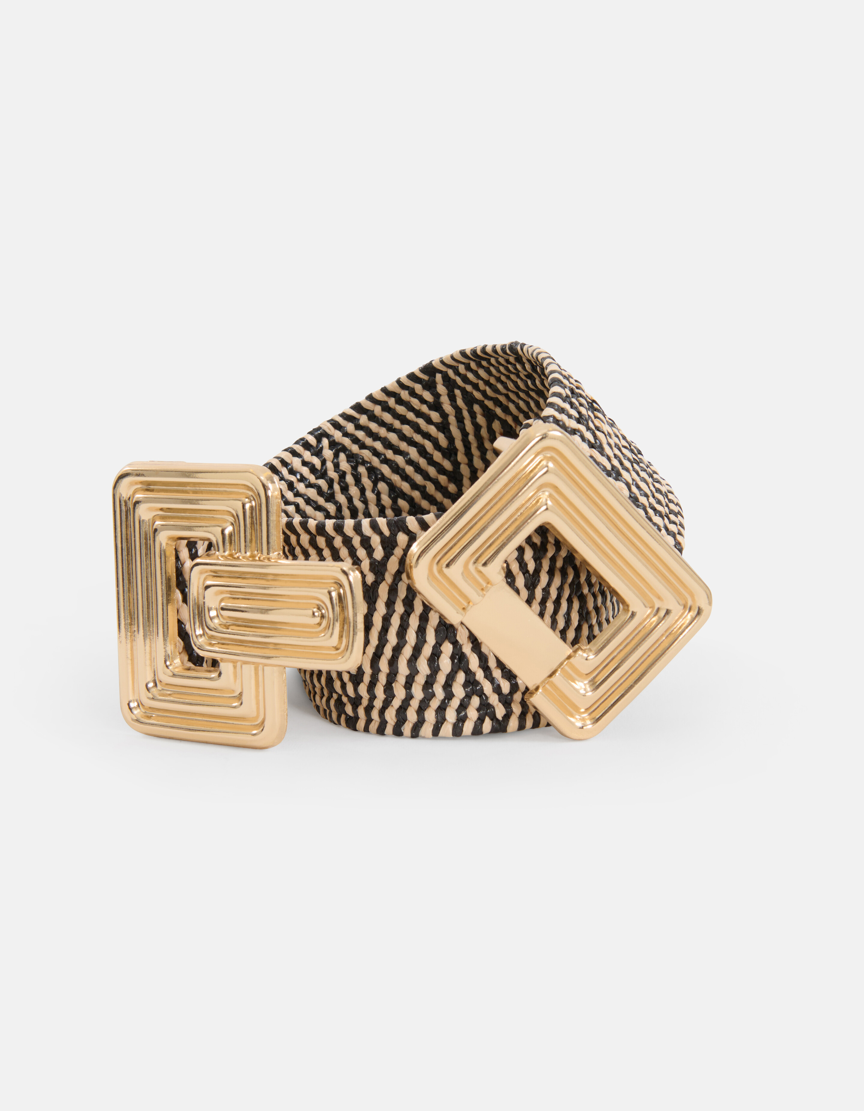 Front Clip Riem Zwart/ Wit SHOEBY ACCESSOIRES