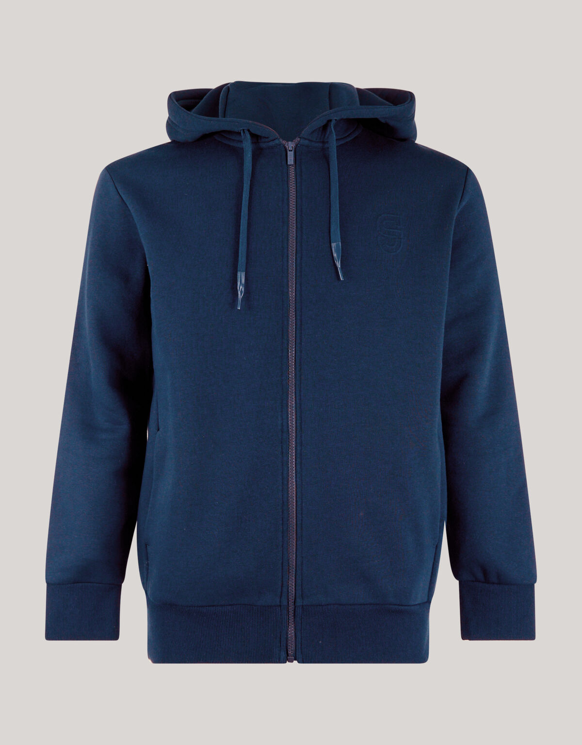 Zipper Hoodie Donkerblauw SHOEBY MEN