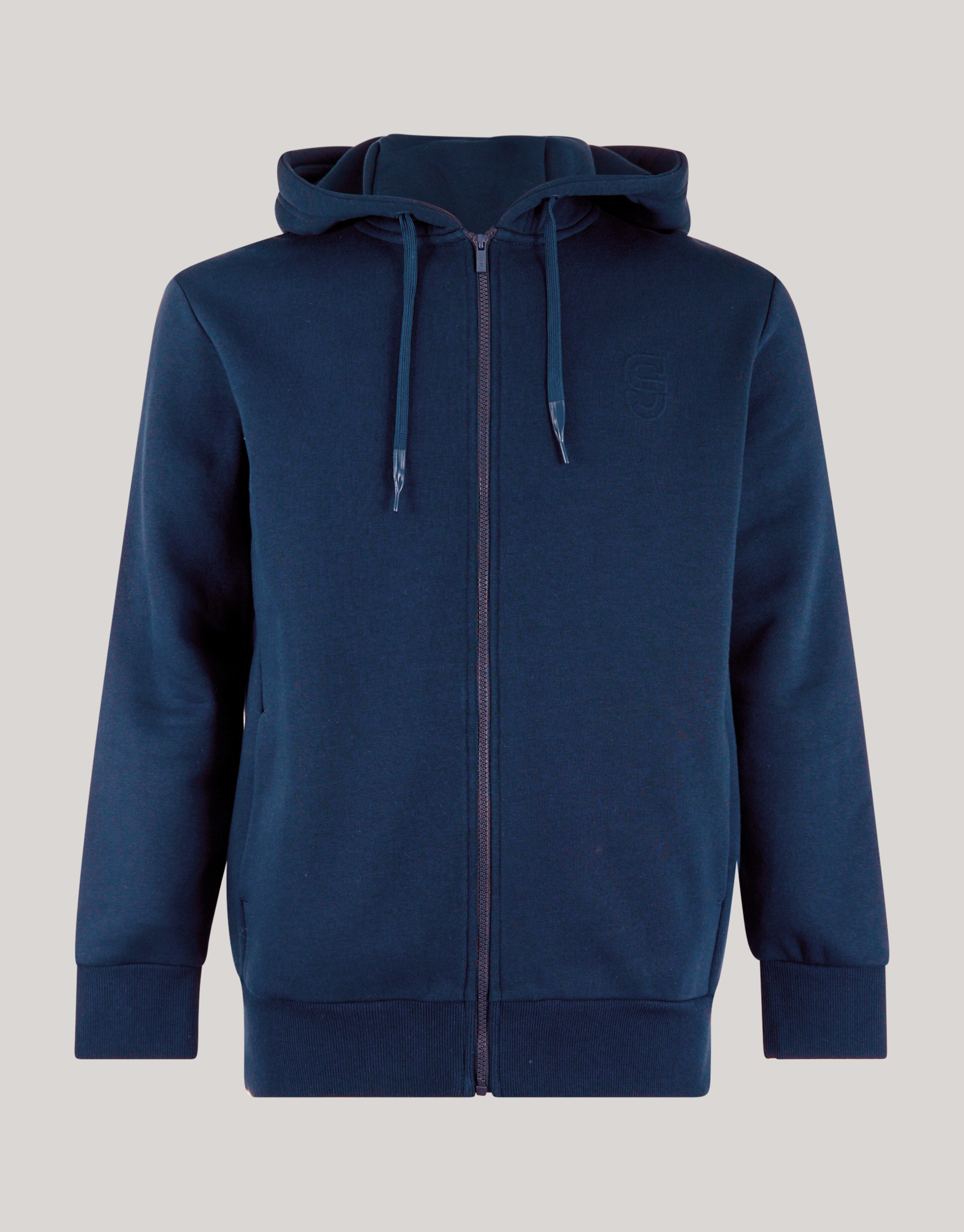 Zipper Hoodie Donkerblauw SHOEBY MEN