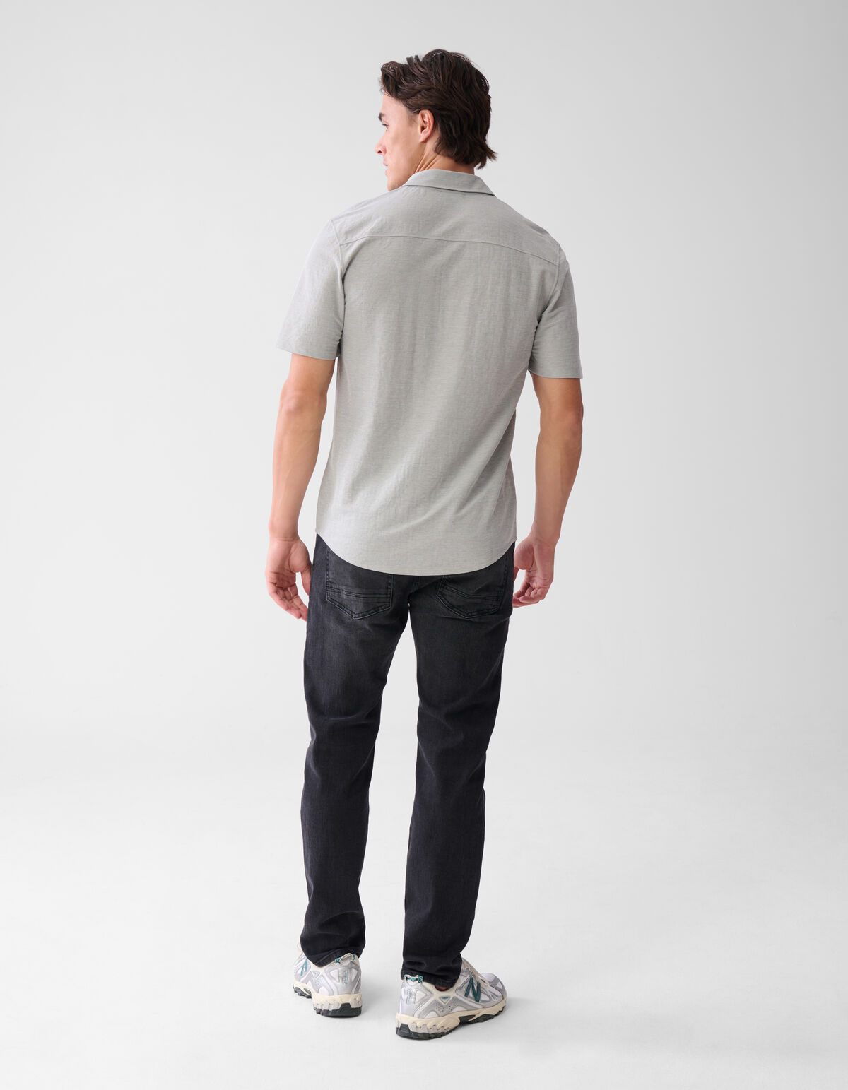 Pique Shirt Donkergroen SHOEBY MEN