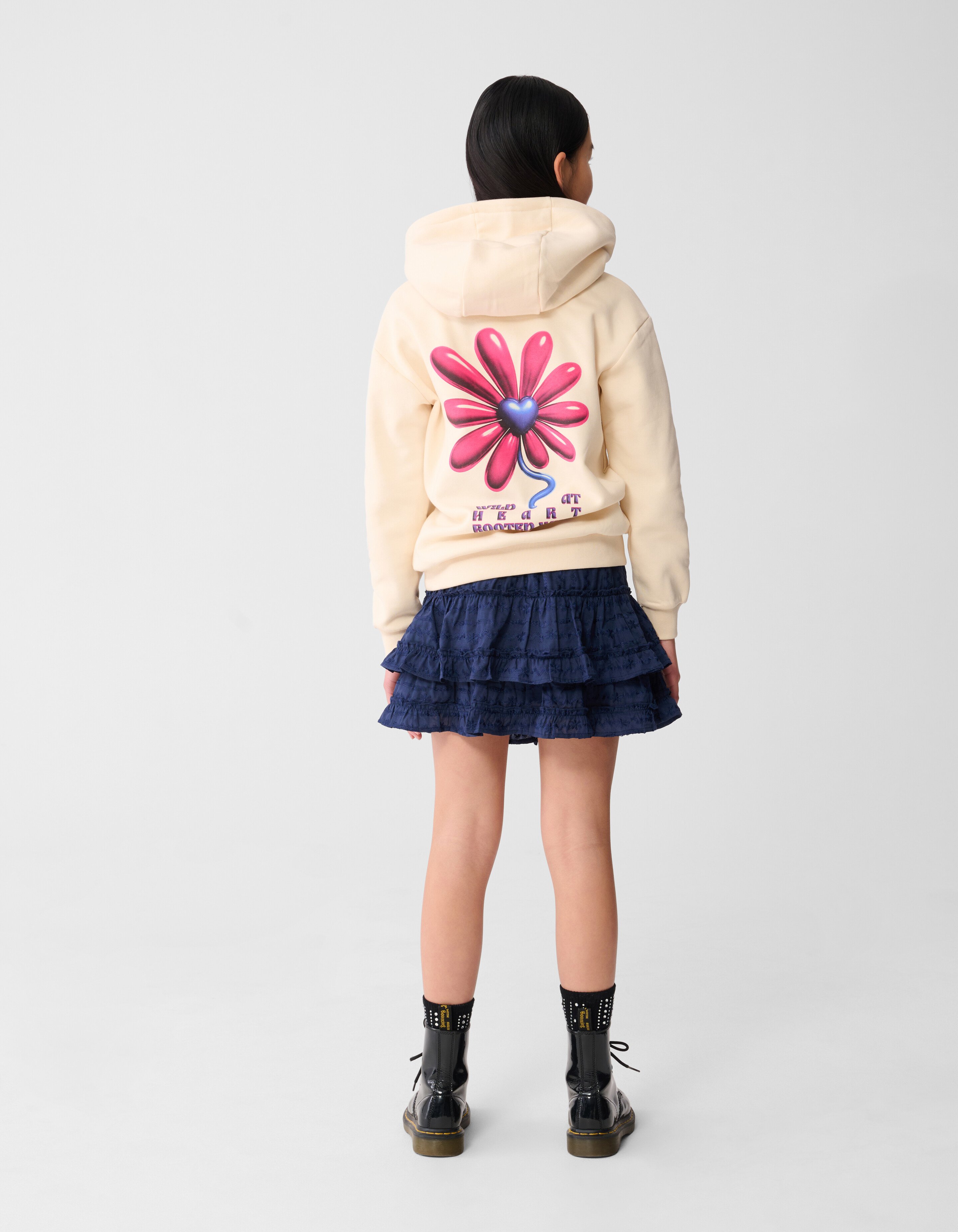 Embroidery Mini Rok Donkerblauw SHOEBY GIRLS
