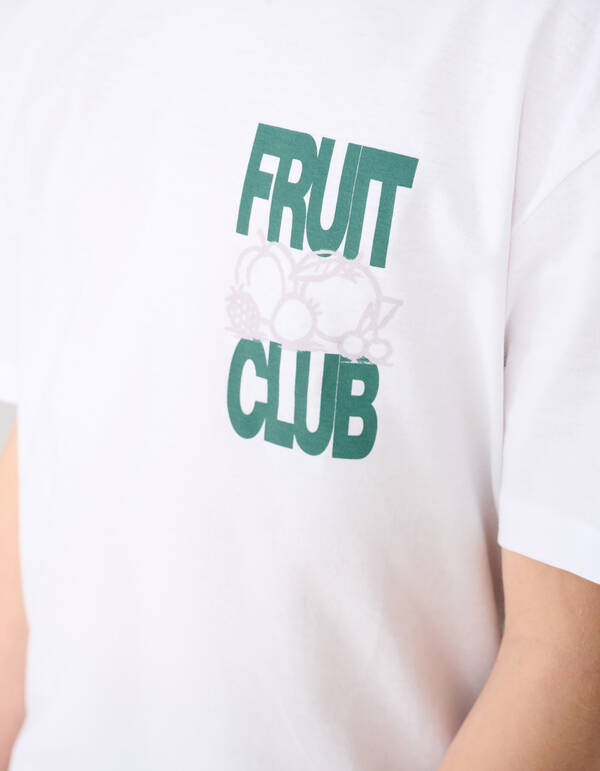 Fruit Club T-shirt Wit SHOEBY BOYS