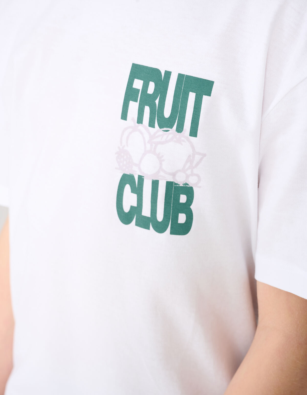 Fruit Club T-shirt Wit SHOEBY BOYS