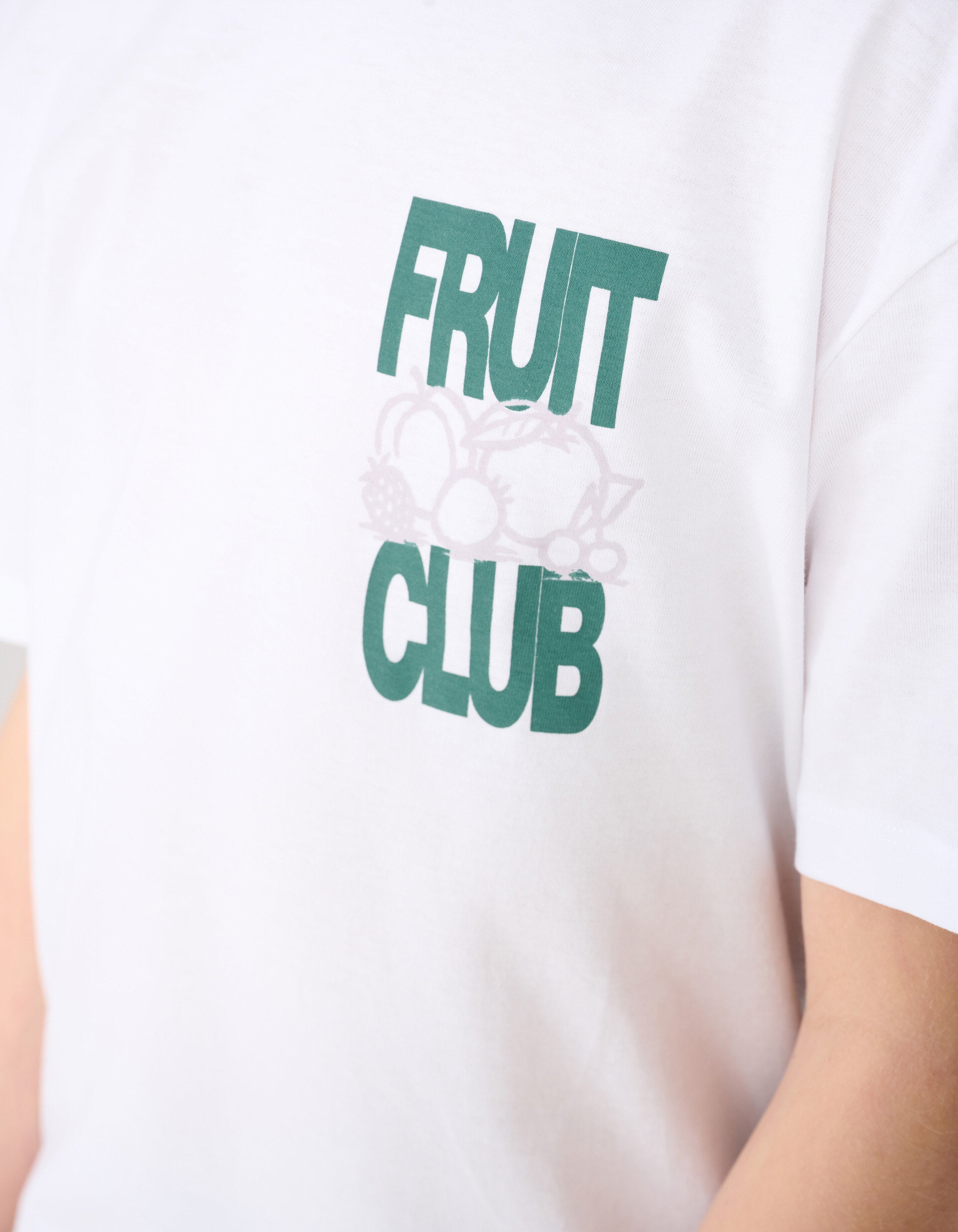 Fruit Club T-shirt Wit SHOEBY BOYS