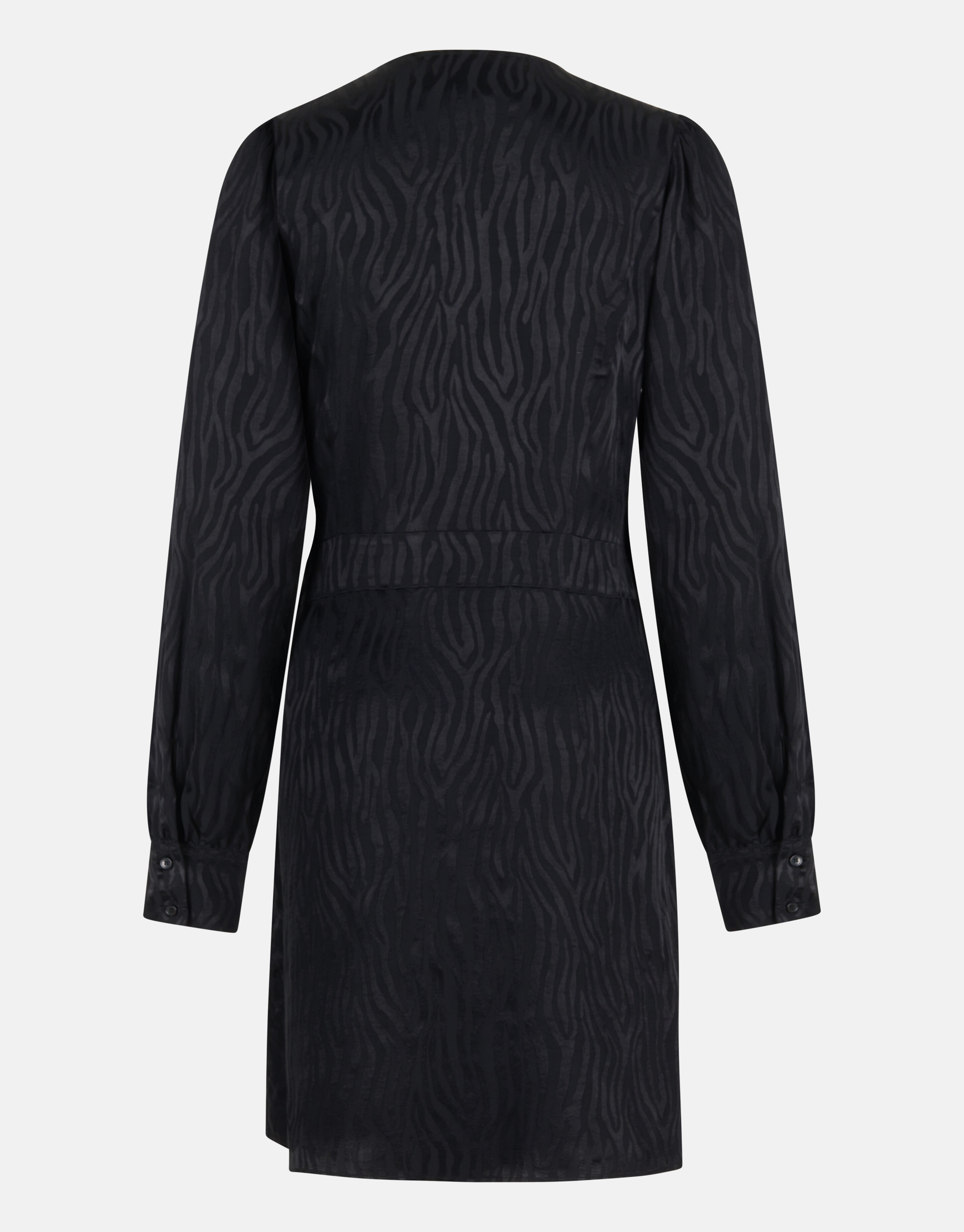 Jacquard Wikkeljurk Zwart SHOEBY WOMEN