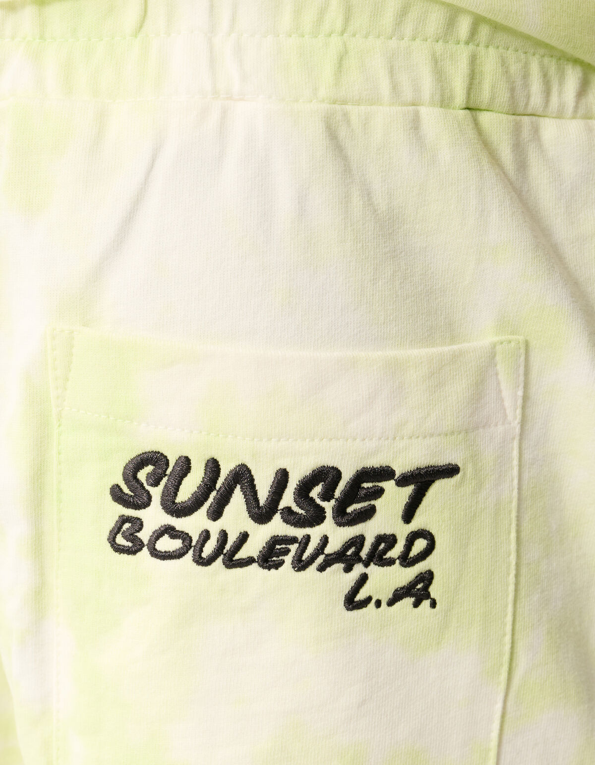 Tie Dye Short Lichtgroen SHOEBY BOYS