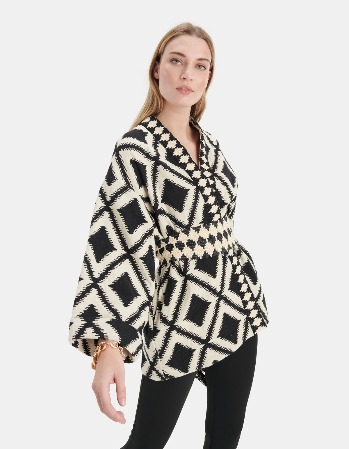 Jacquard Kimono EKSEPT