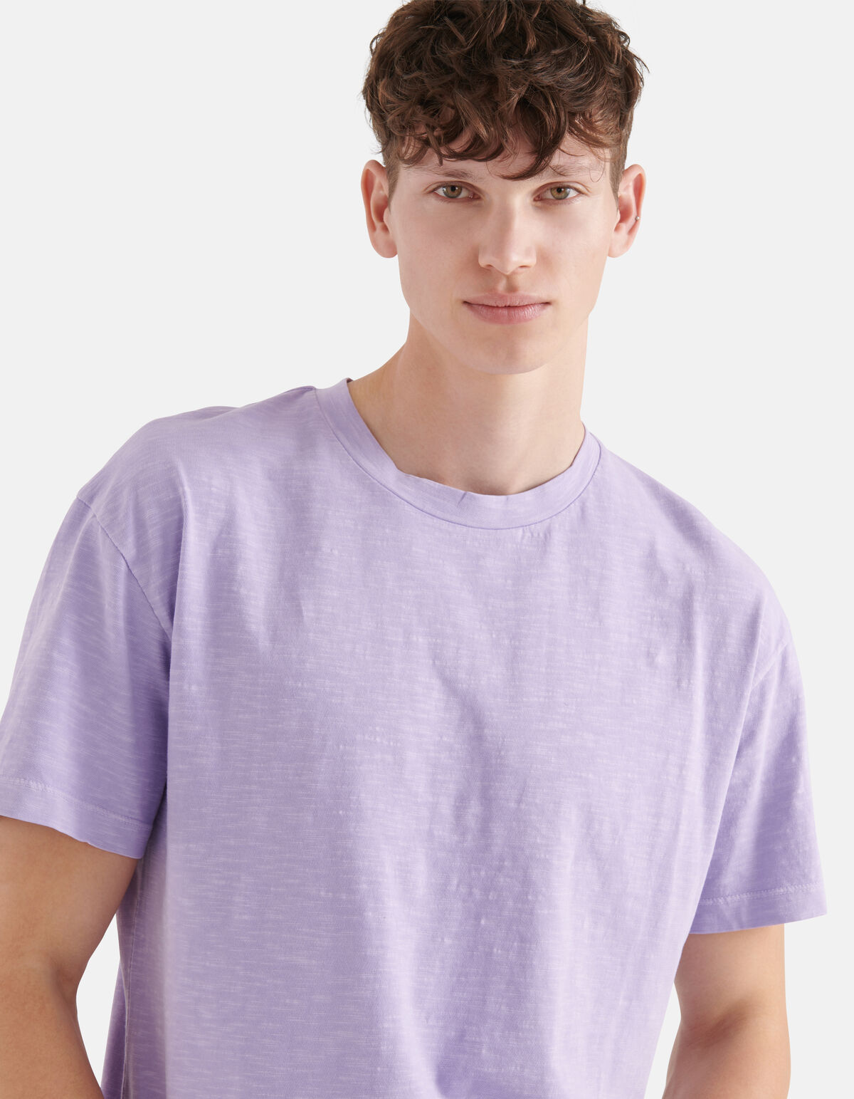 Jersey T-shirt Lichtpaars SHOEBY MEN