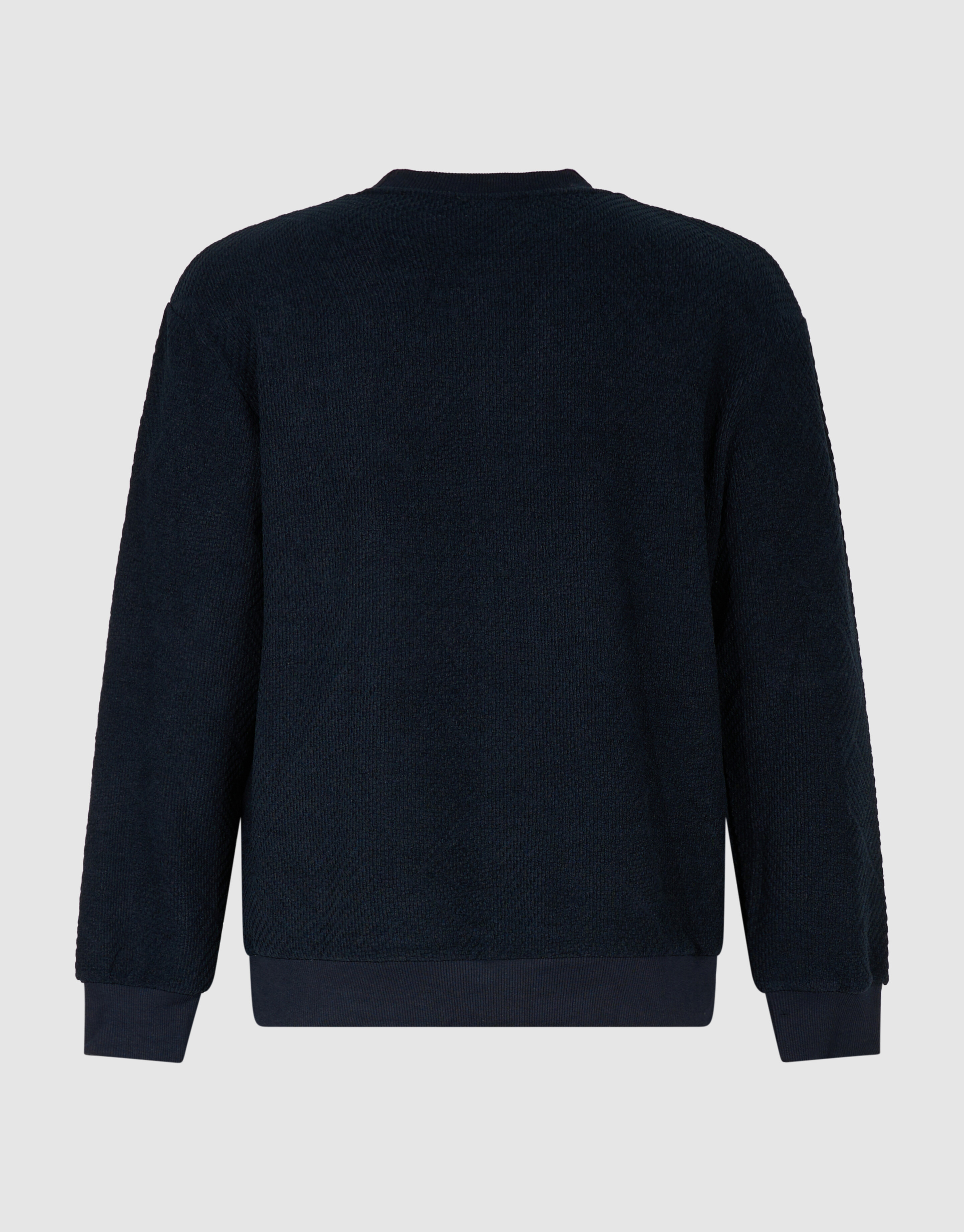 Soft Block Sweater Donkerblauw SHOEBY MEN