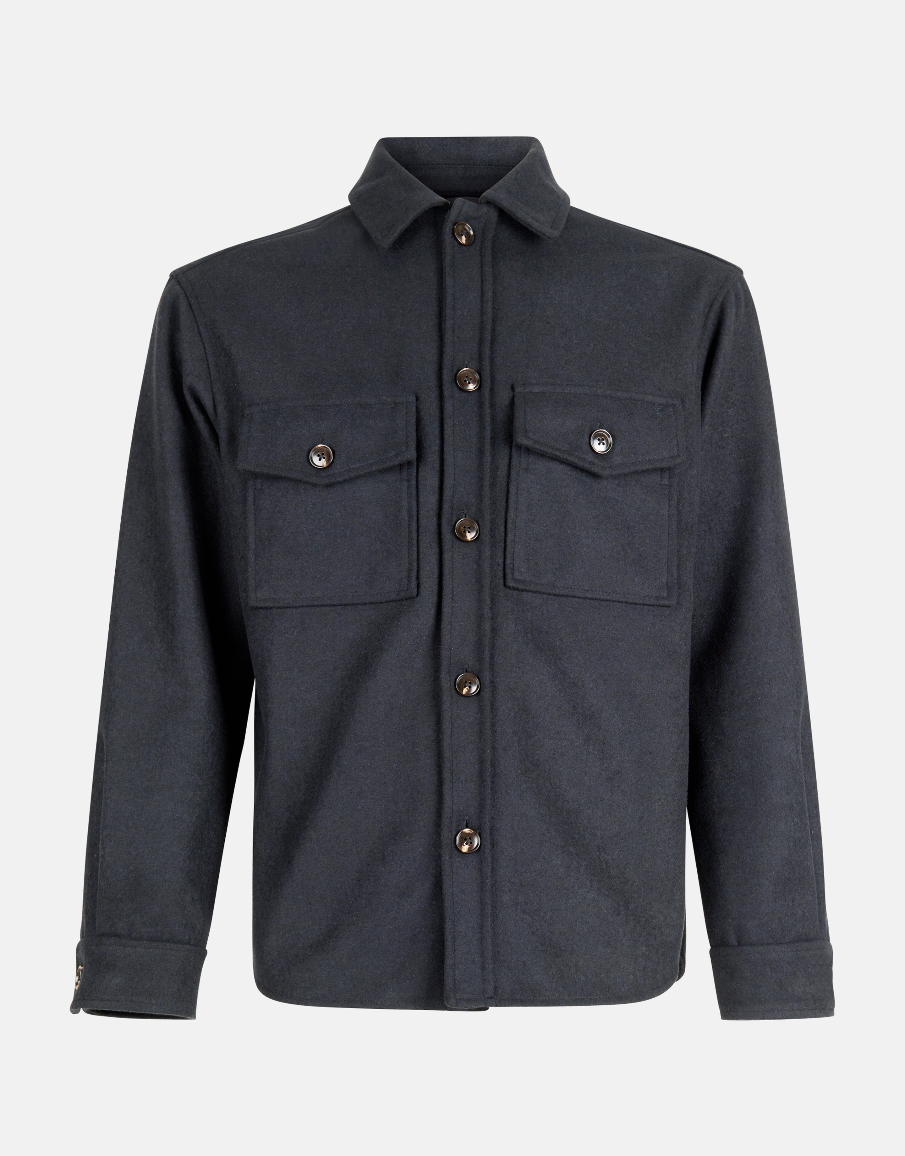Basis Overshirt Donkerblauw SHOEBY MEN
