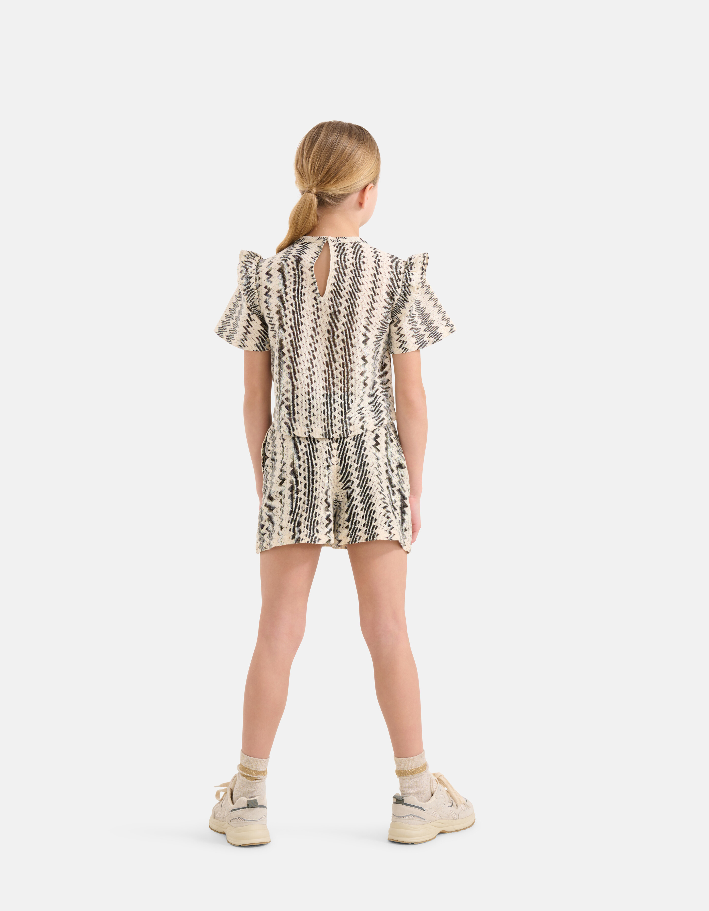 Crochet Top Zwart SHOEBY GIRLS