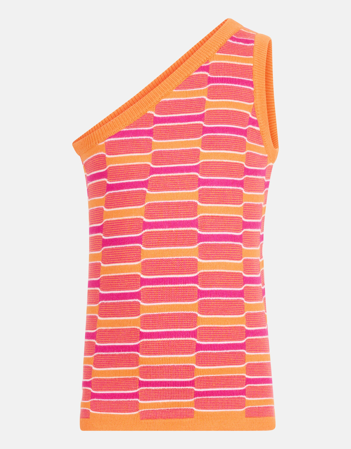 One Shoulder Top Roze SHOEBY GIRLS